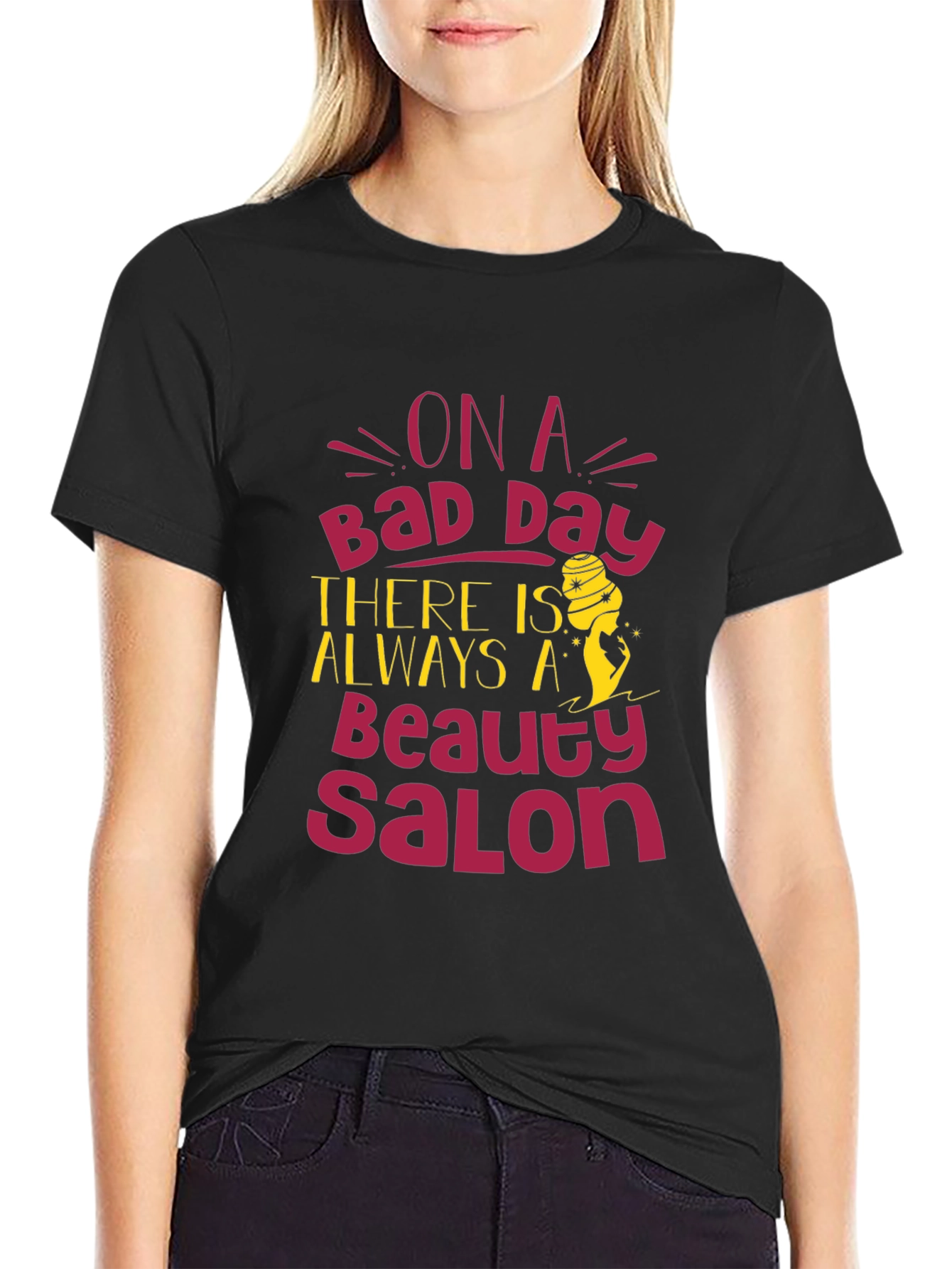 Beauty Salon T-Shirt: Bad Day Therapy