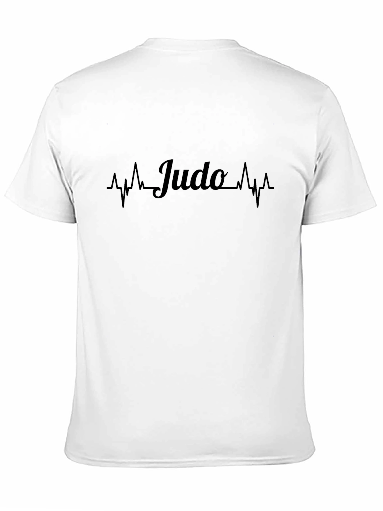 Judo Heartbeat Black T-Shirt