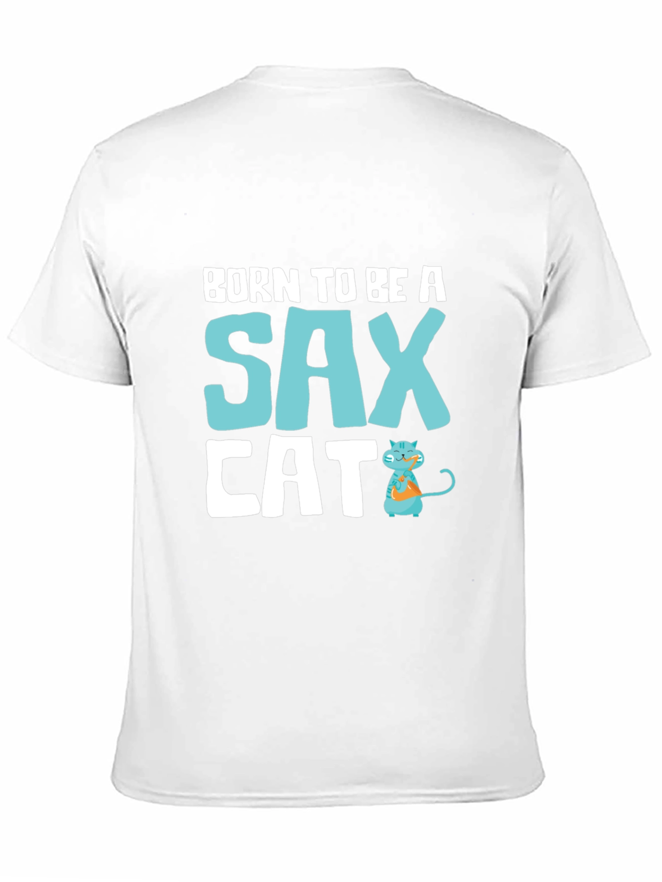 Born to Be a Sax Cat T-Shirt