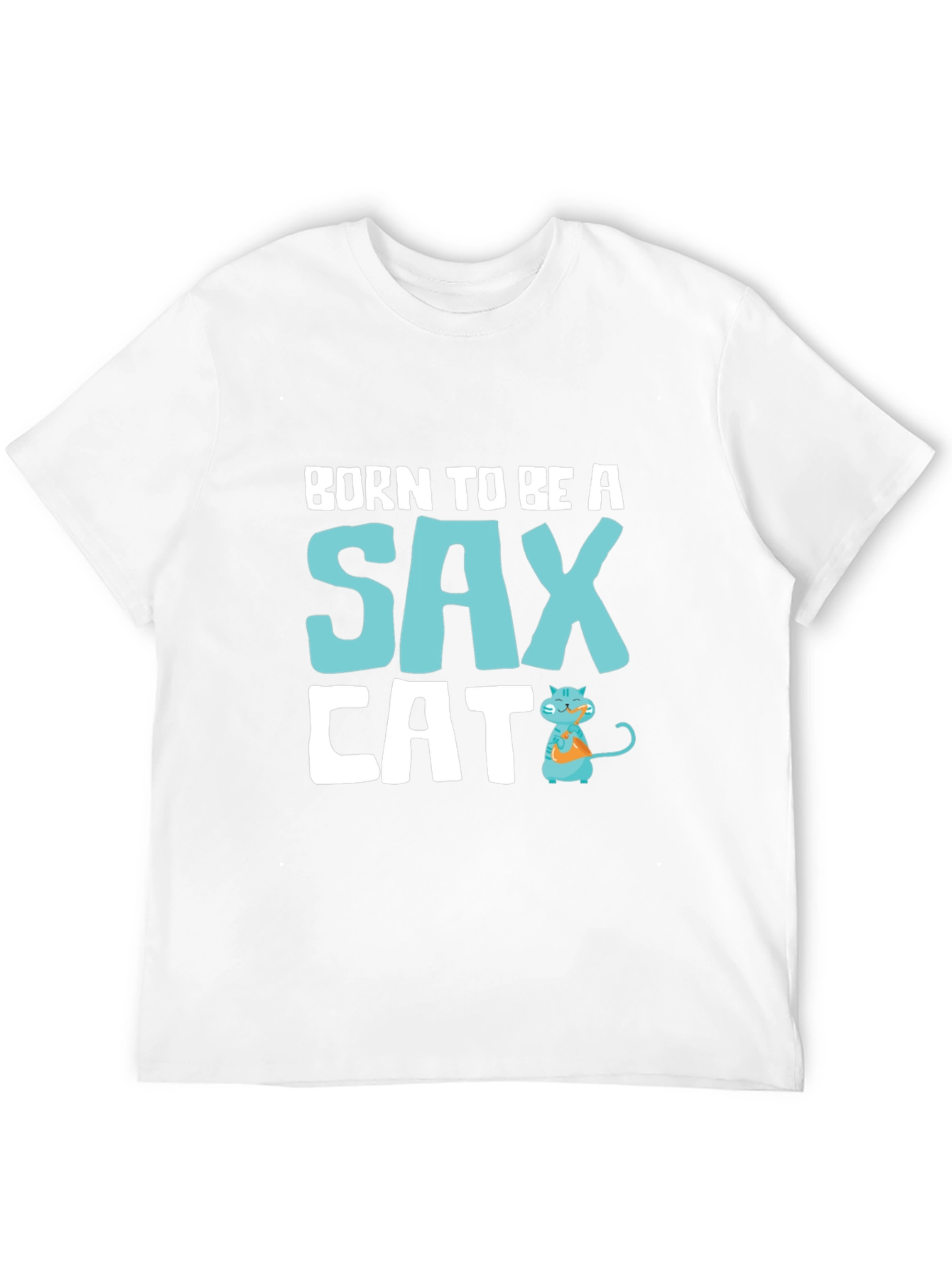 Born to Be a Sax Cat T-Shirt