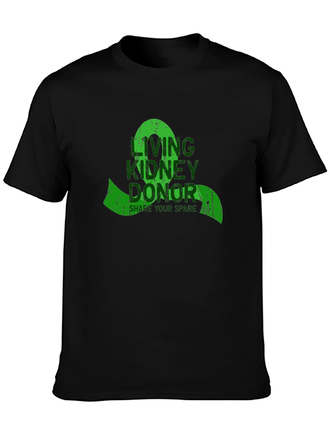 Living Kidney Donor Black T-Shirt