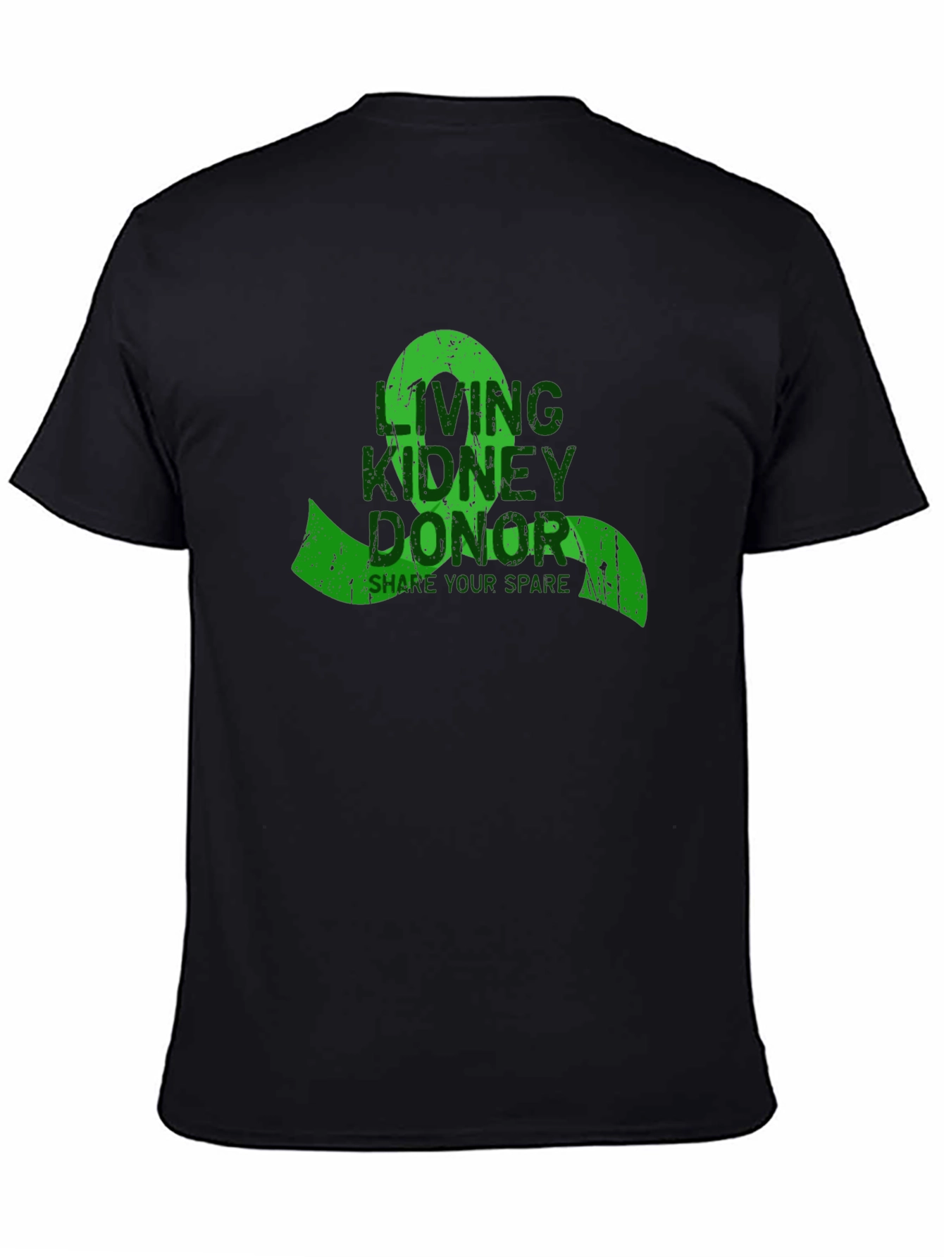 Living Kidney Donor Black T-Shirt