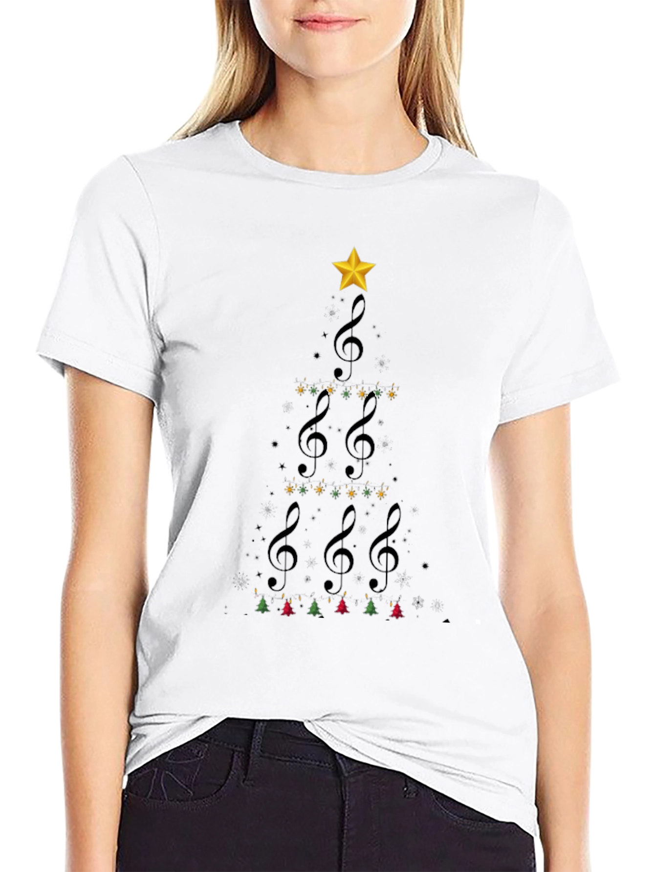 Music Christmas Tree T-Shirt