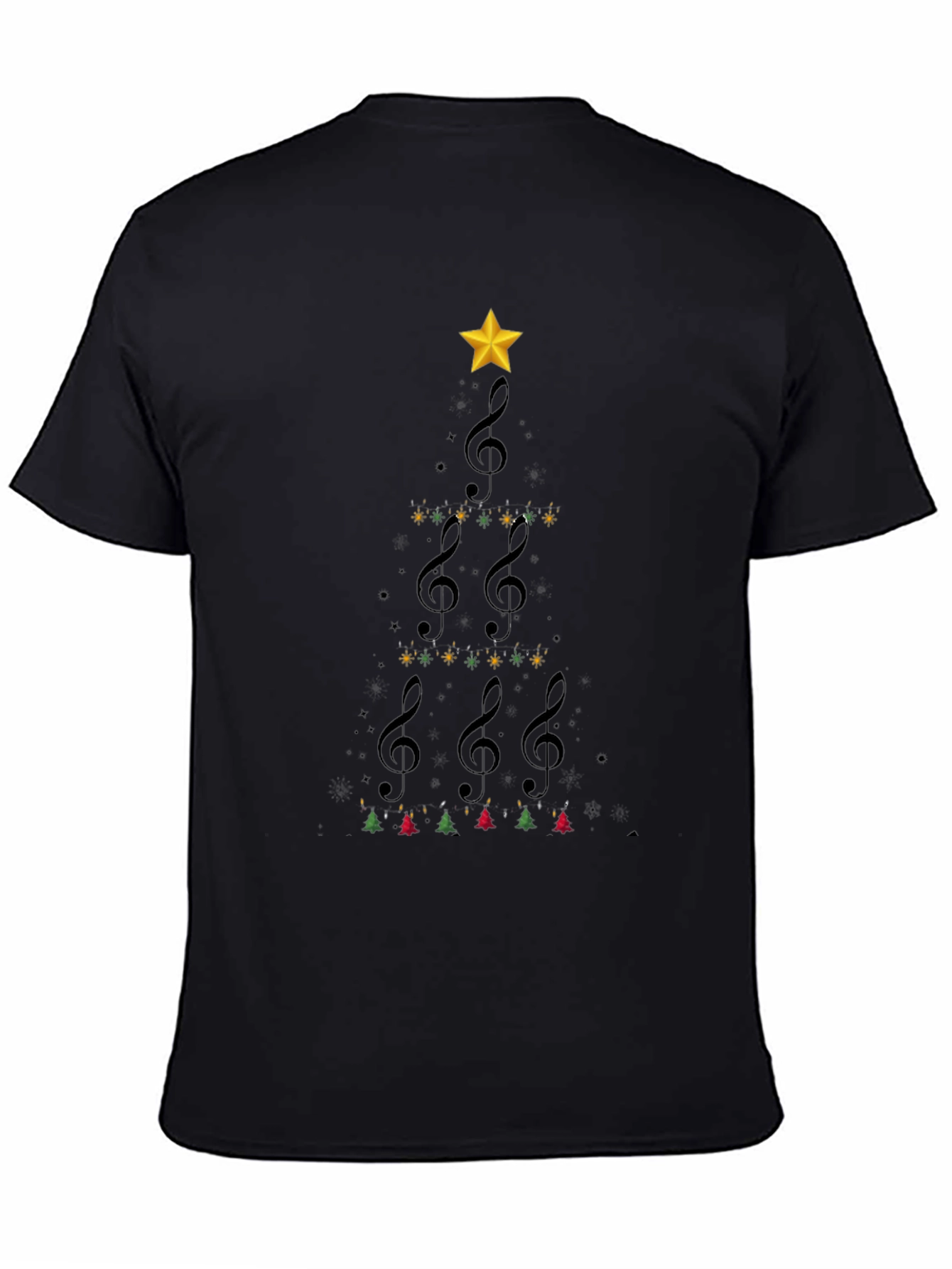 Music Christmas Tree T-Shirt