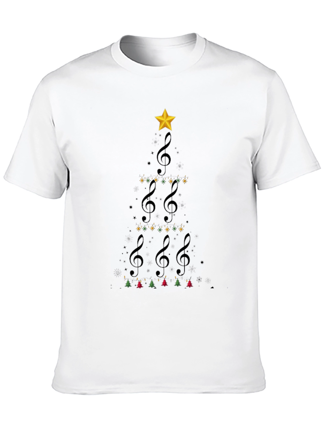 Music Christmas Tree T-Shirt