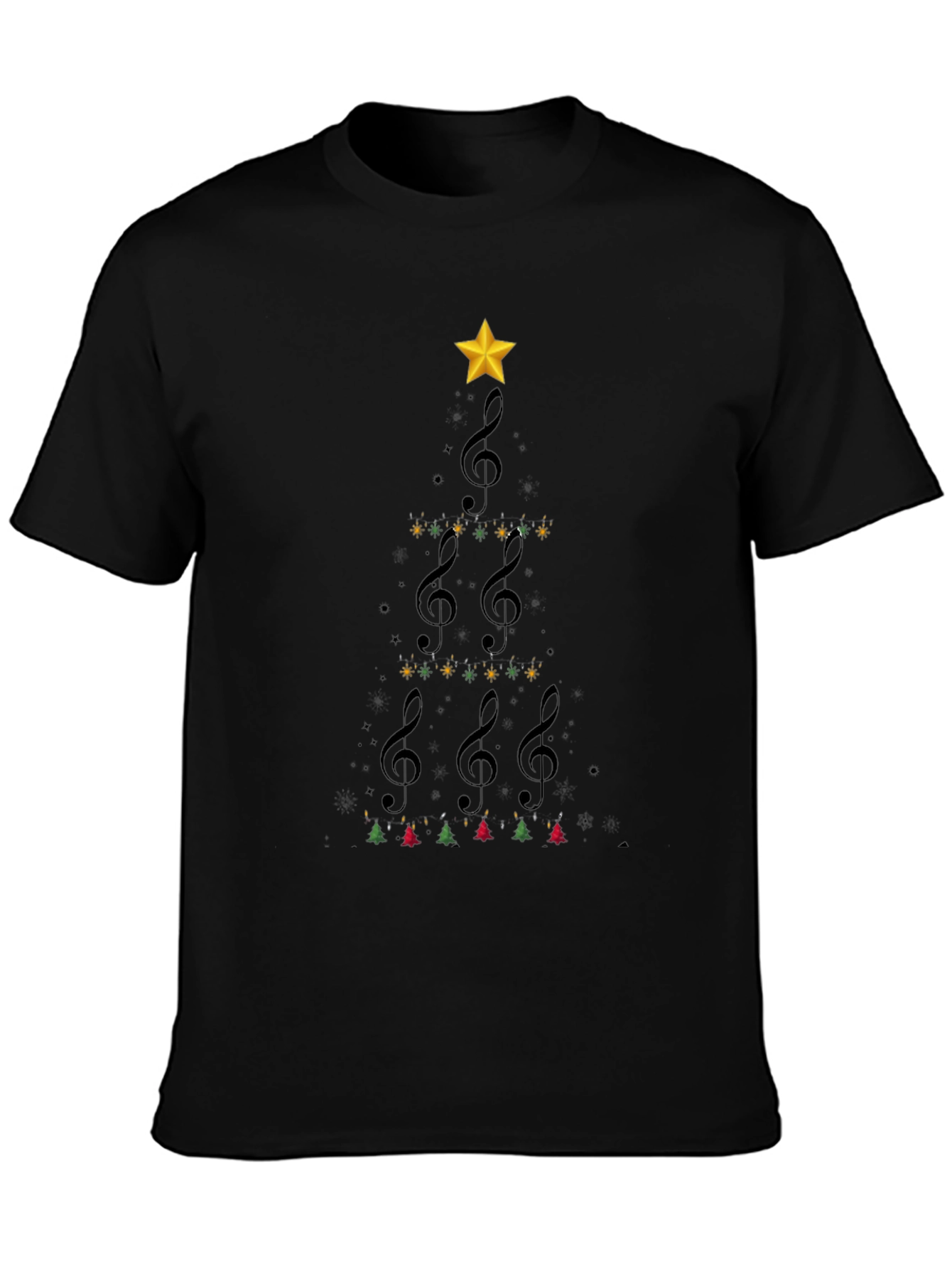 Music Christmas Tree T-Shirt