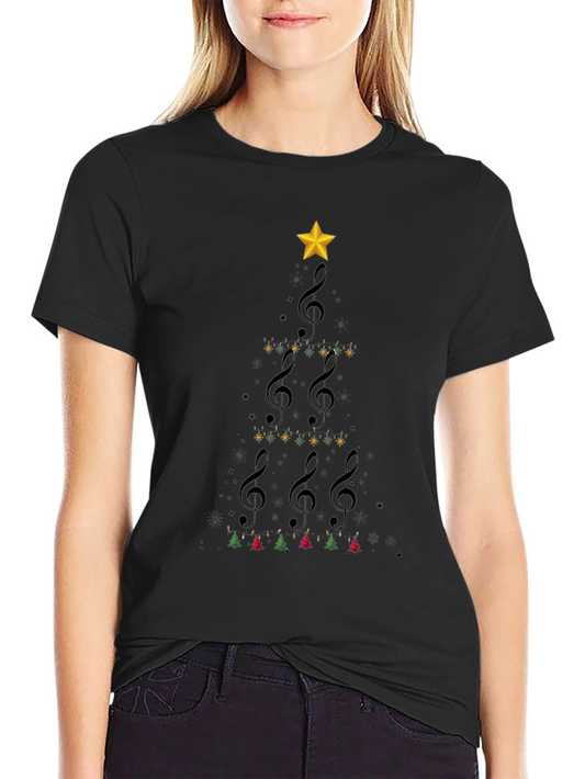 Music Christmas Tree T-Shirt
