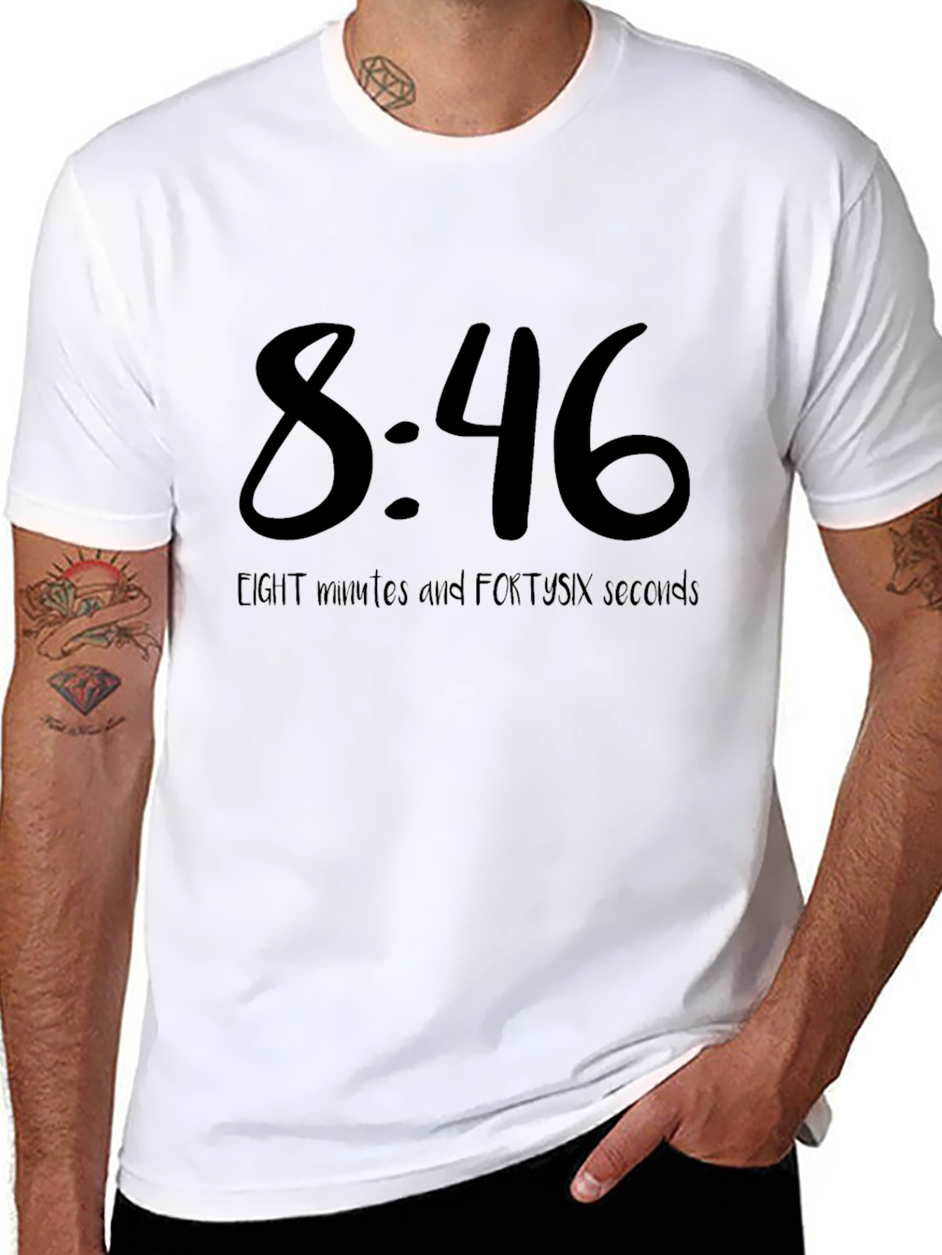 8:46 Remembrance Graphic Tee