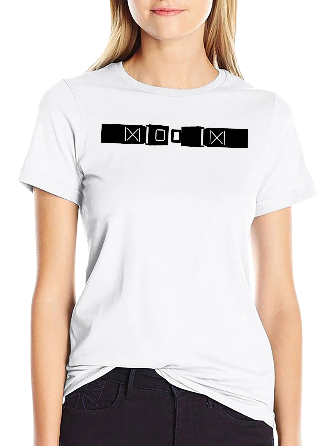 Mens Black Graphic T-Shirt - Bold Design