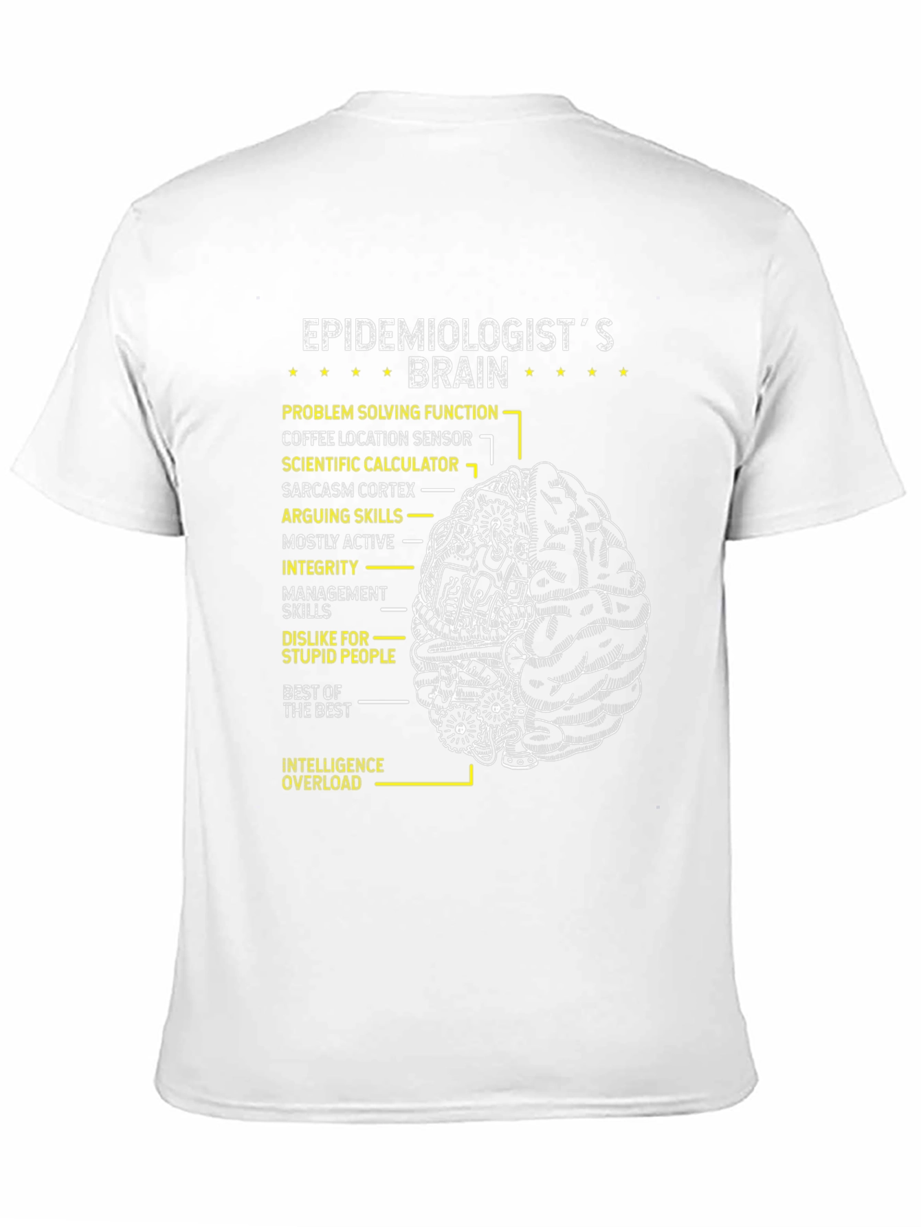 Epidemiologists Brain T-Shirt