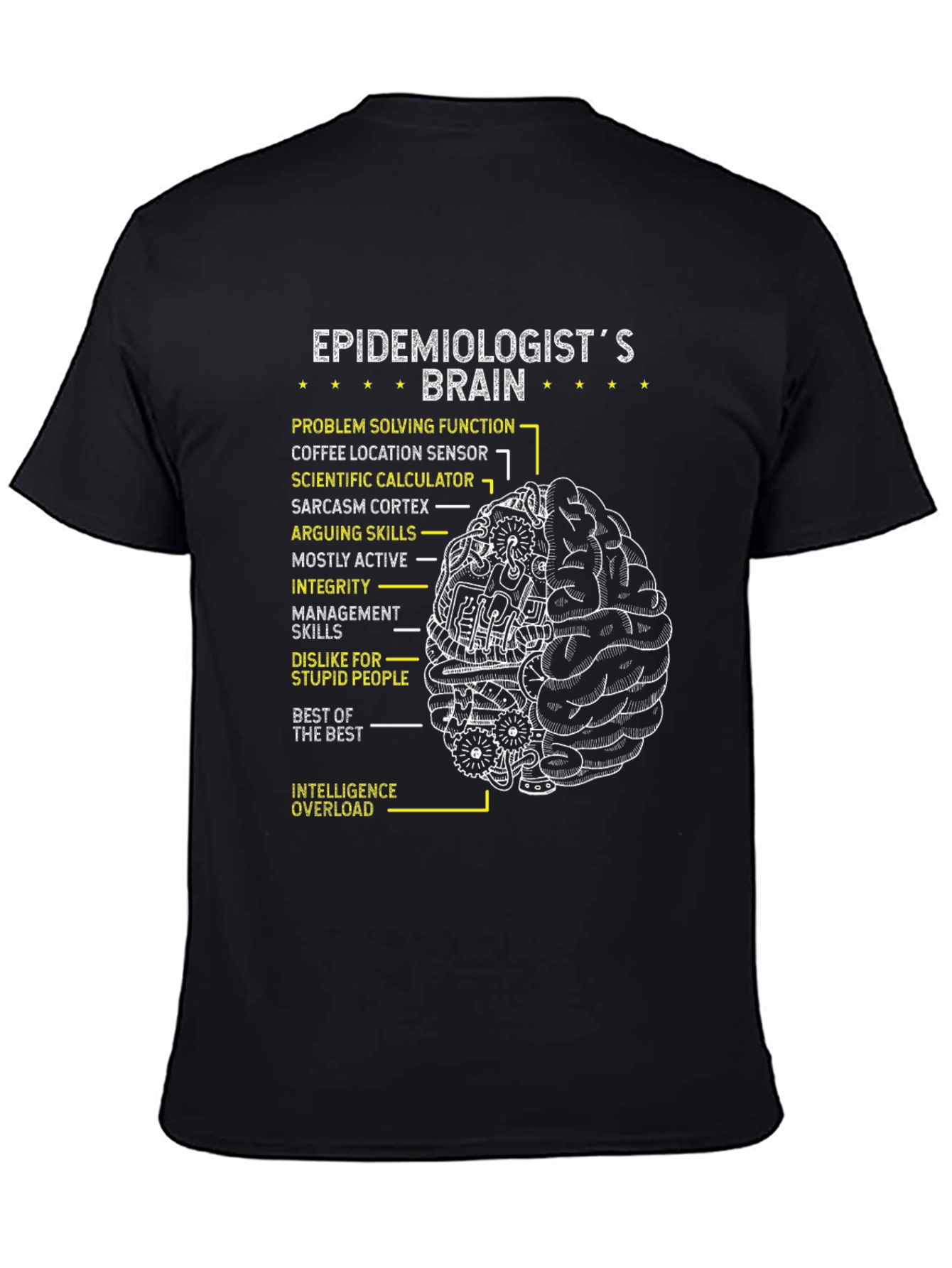 Epidemiologists Brain T-Shirt