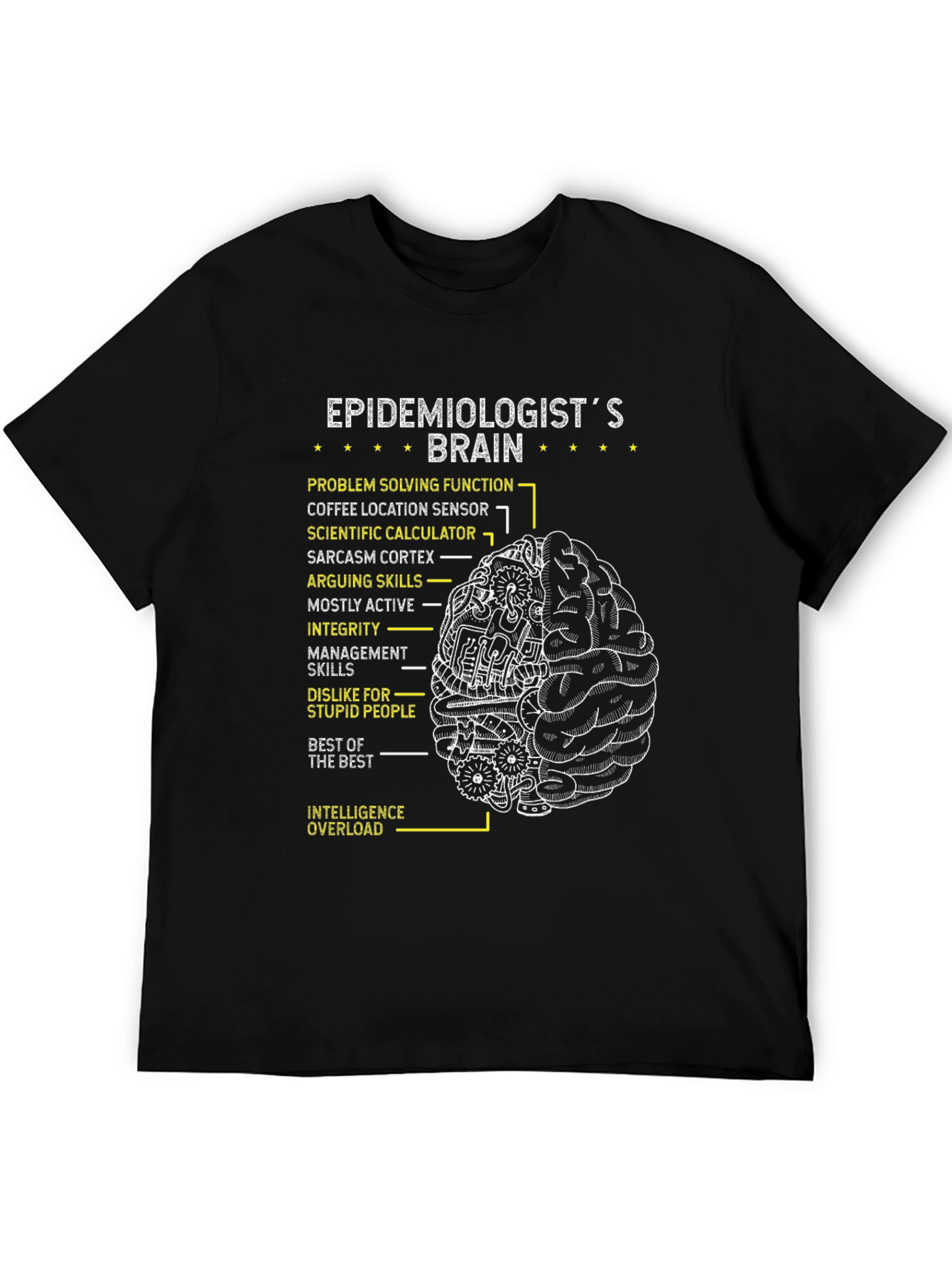 Epidemiologists Brain T-Shirt