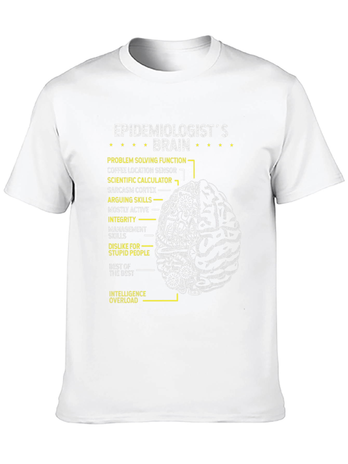 Epidemiologists Brain T-Shirt