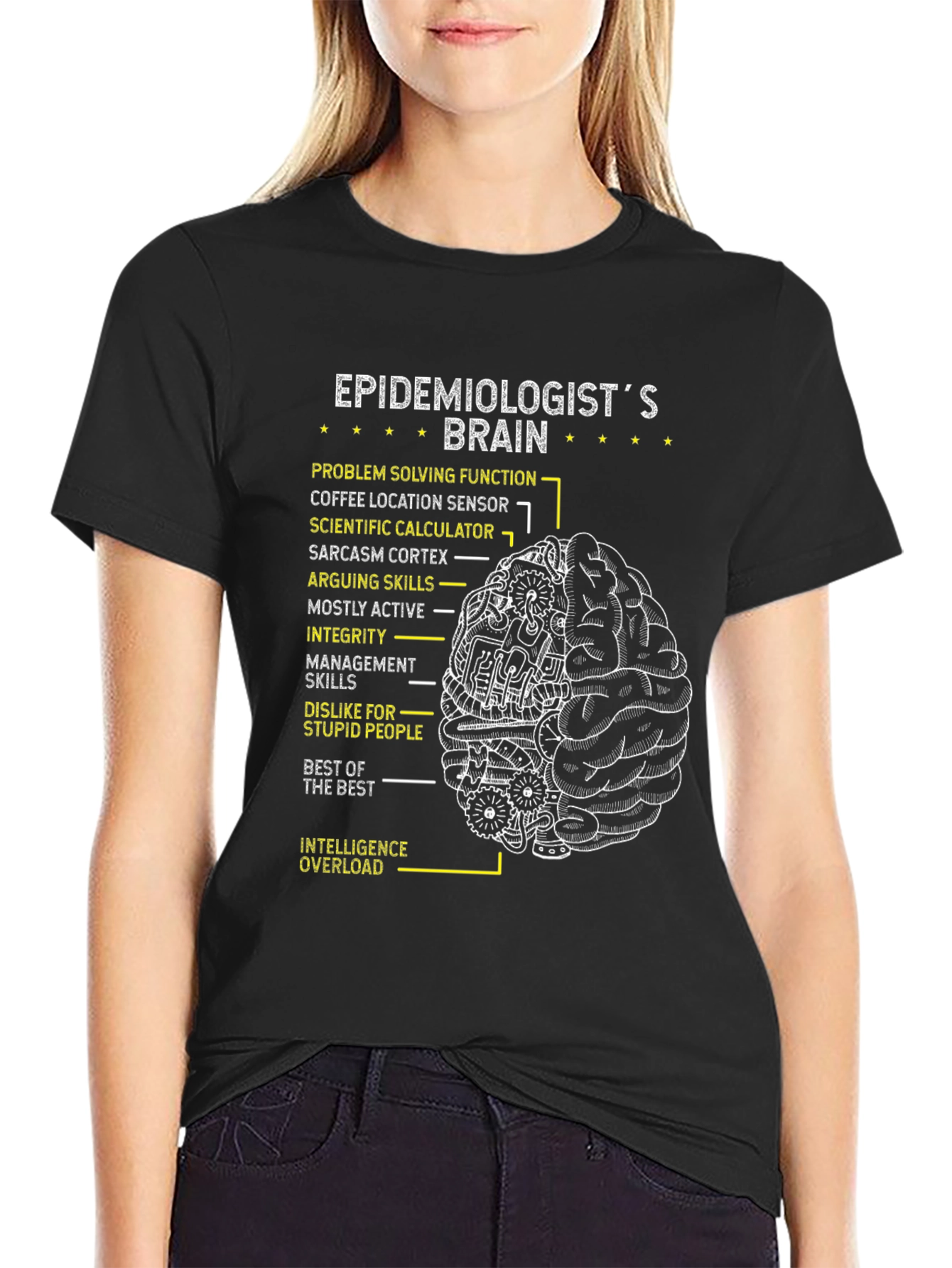 Epidemiologists Brain T-Shirt