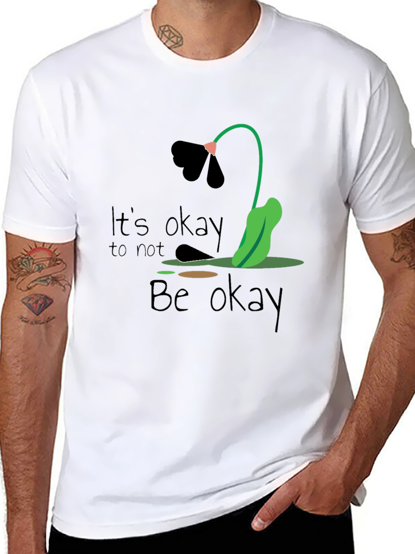 Its Okay to Not Be Okay Graphic Tee