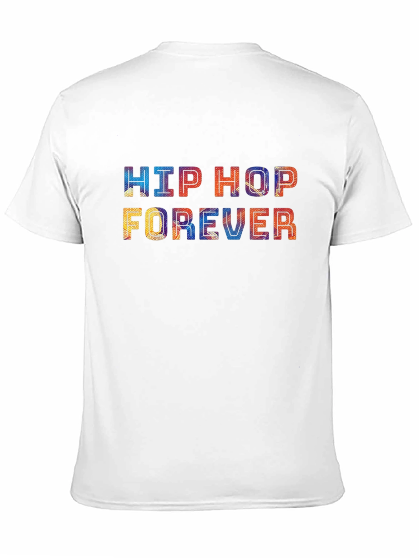 Hip Hop Forever Graphic Print T-Shirt