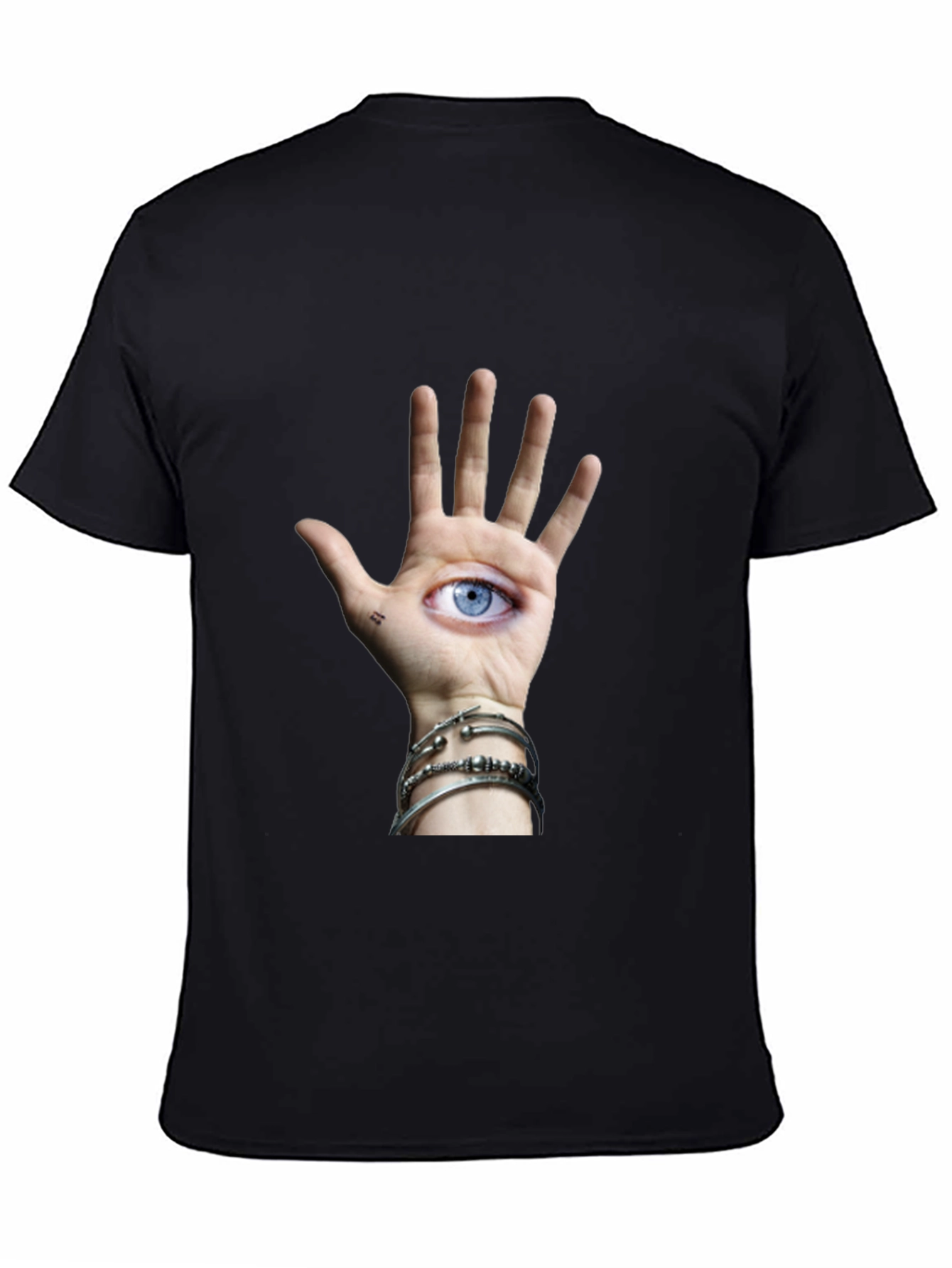 Eye Hand Graphic Tee - Unique Statement Shirt