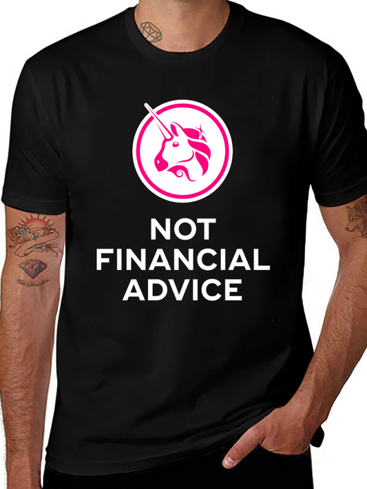 Unicorn Crypto T-Shirt - Not Financial Advice Tee