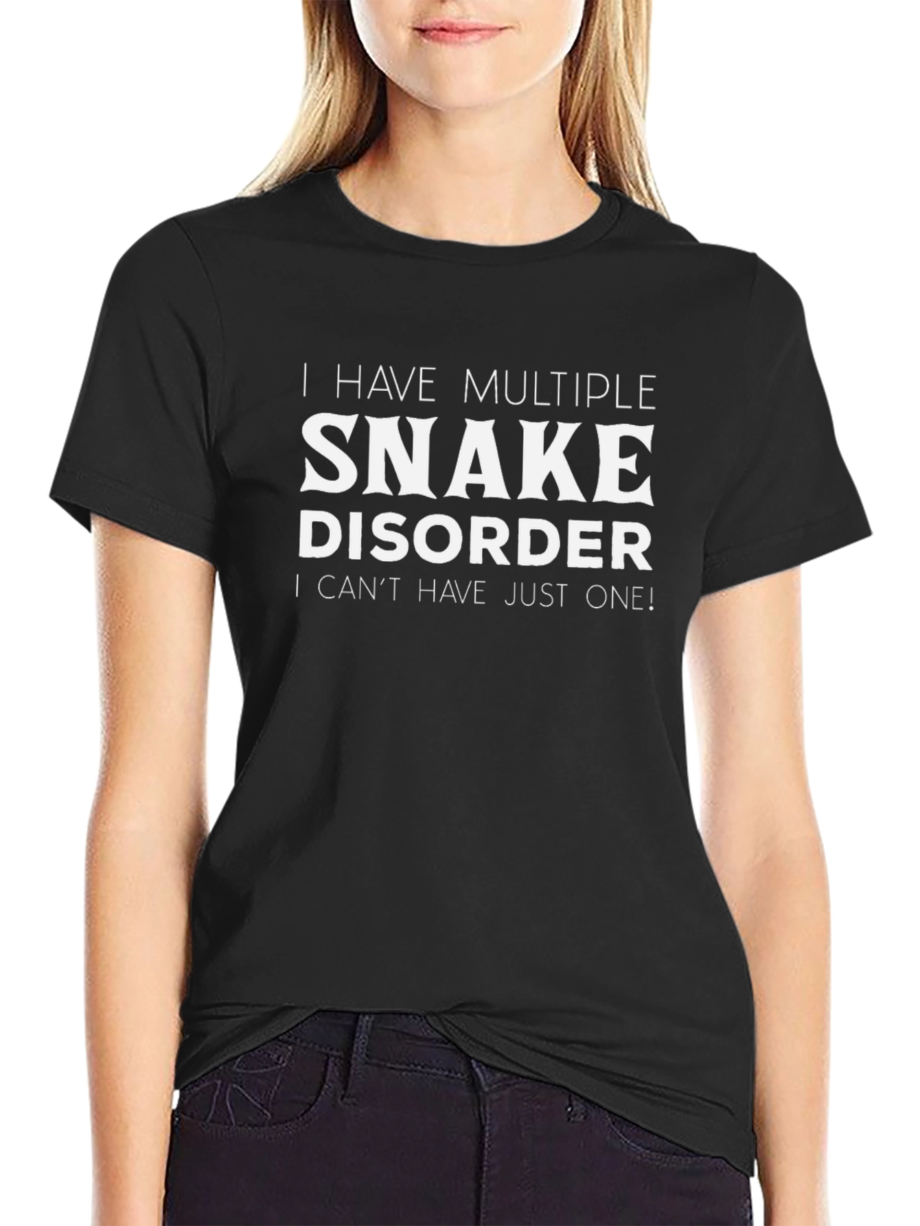Multiple Snake Disorder Graphic T-Shirt
