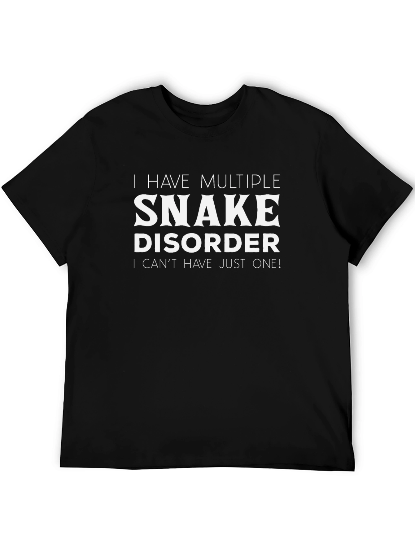 Multiple Snake Disorder Graphic T-Shirt