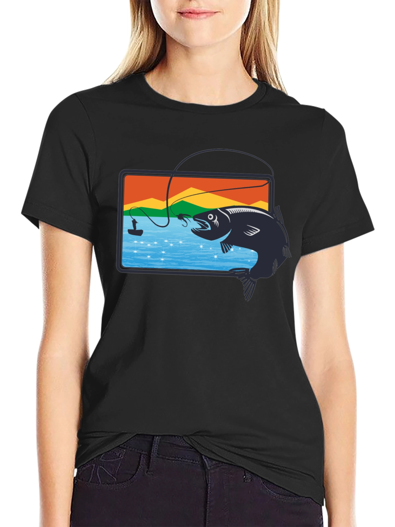 Fishing Graphic Tee - Anglers Catch