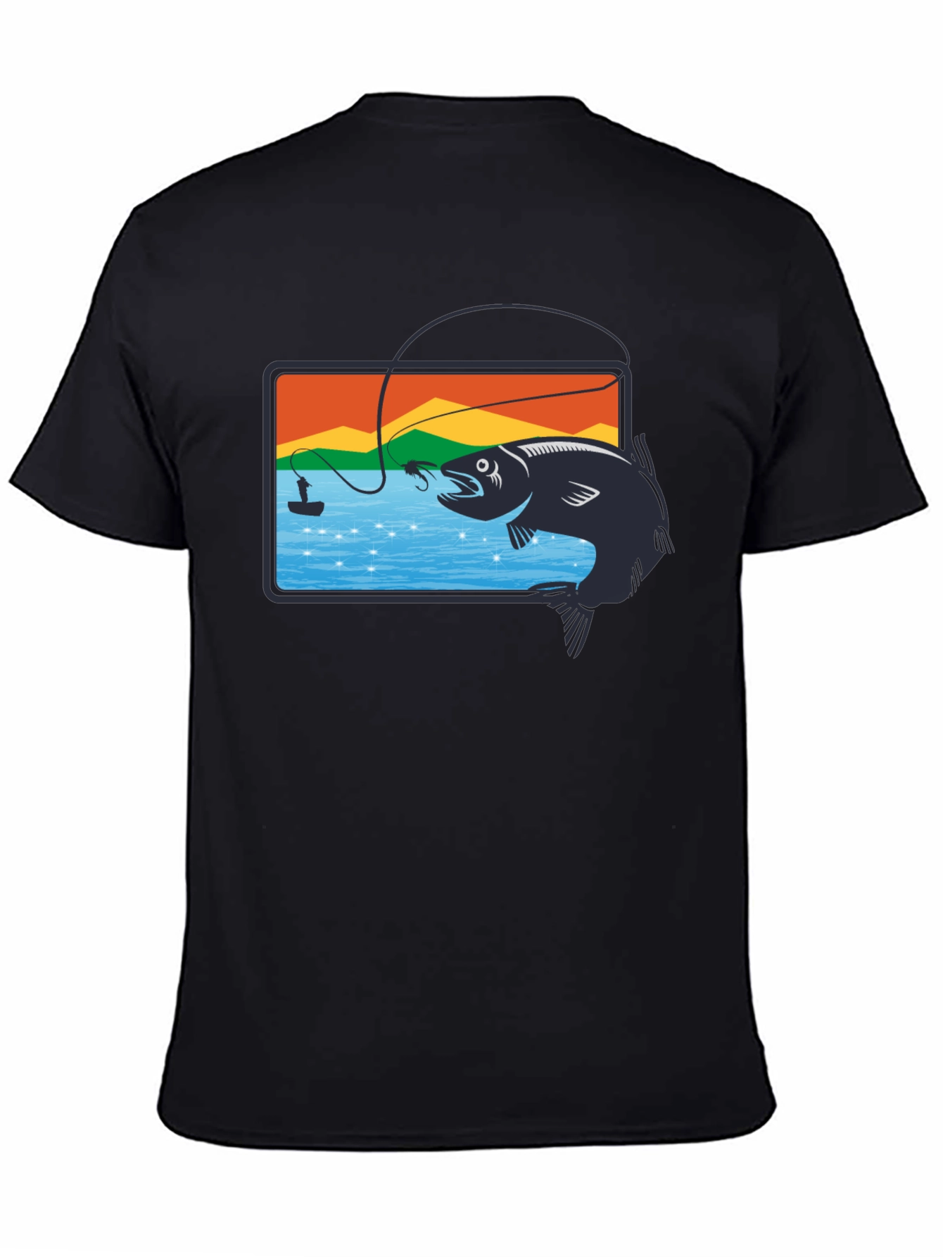 Fishing Graphic Tee - Anglers Catch