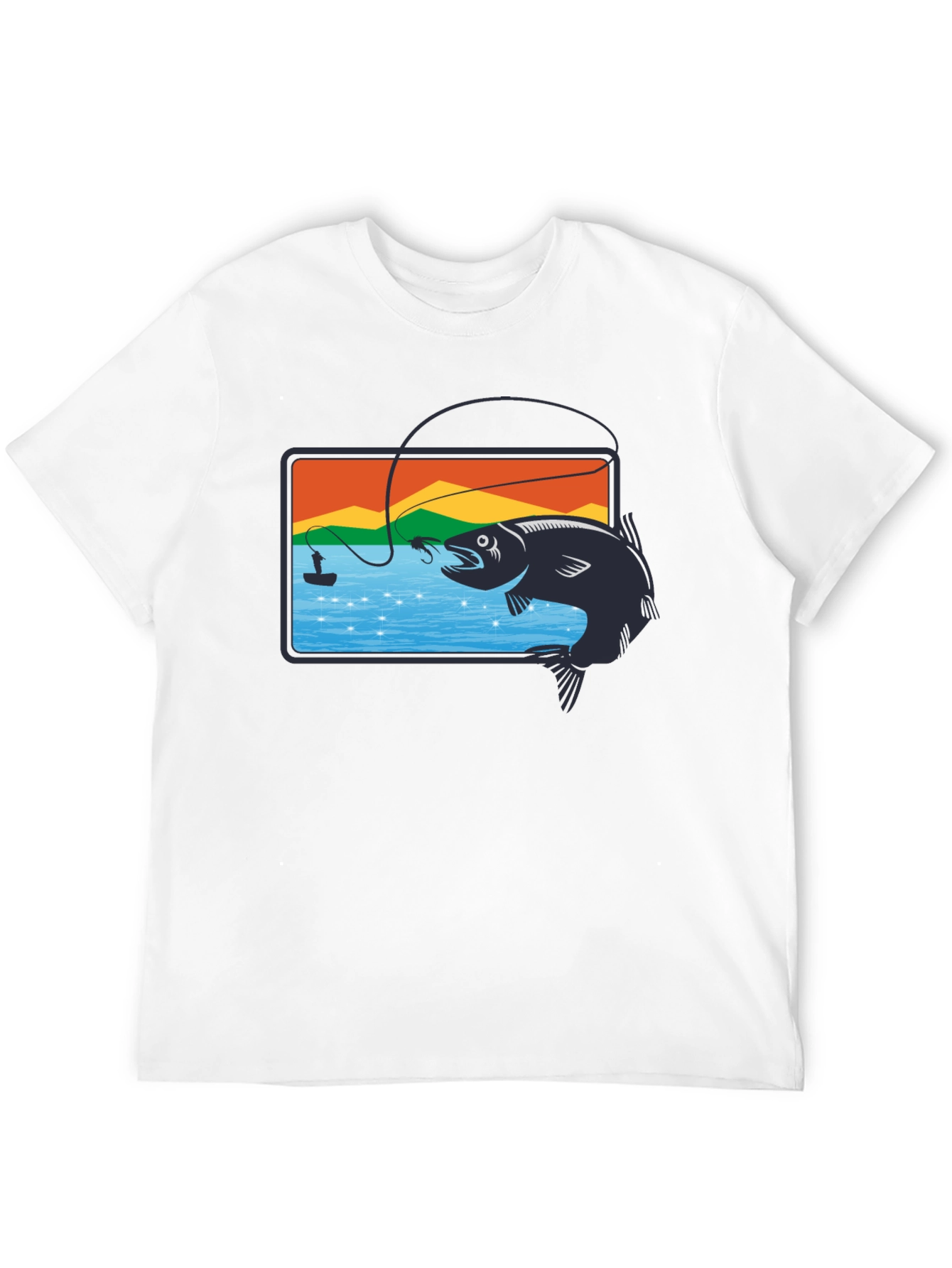 Fishing Graphic Tee - Anglers Catch