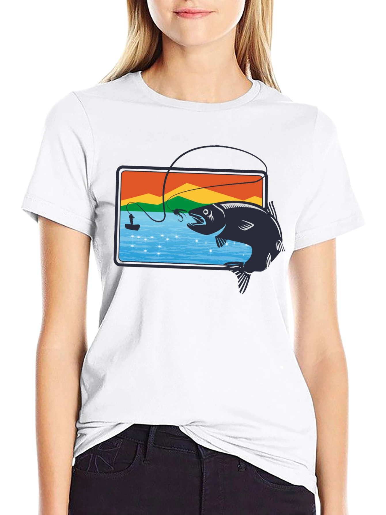 Fishing Graphic Tee - Anglers Catch