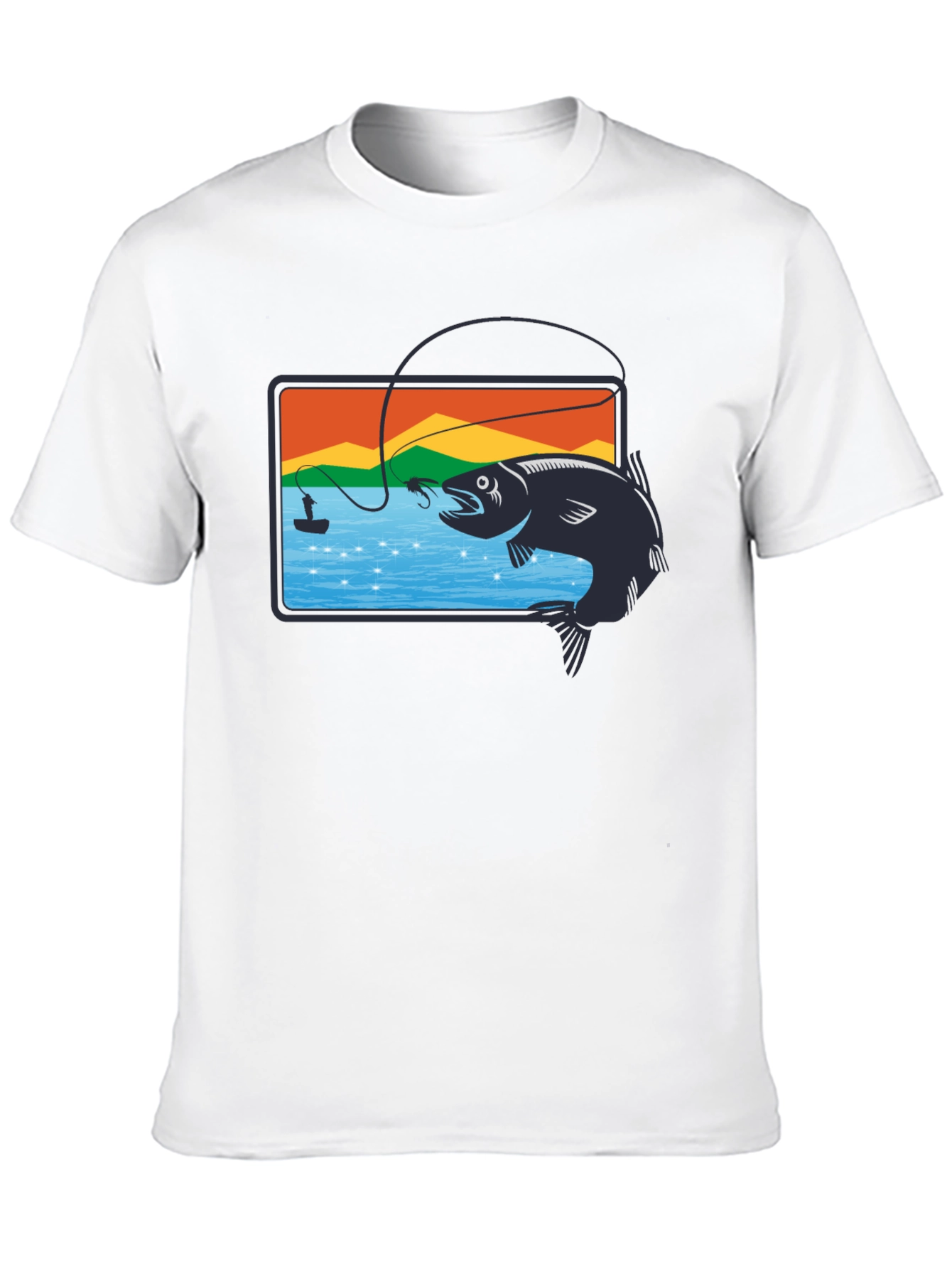 Fishing Graphic Tee - Anglers Catch