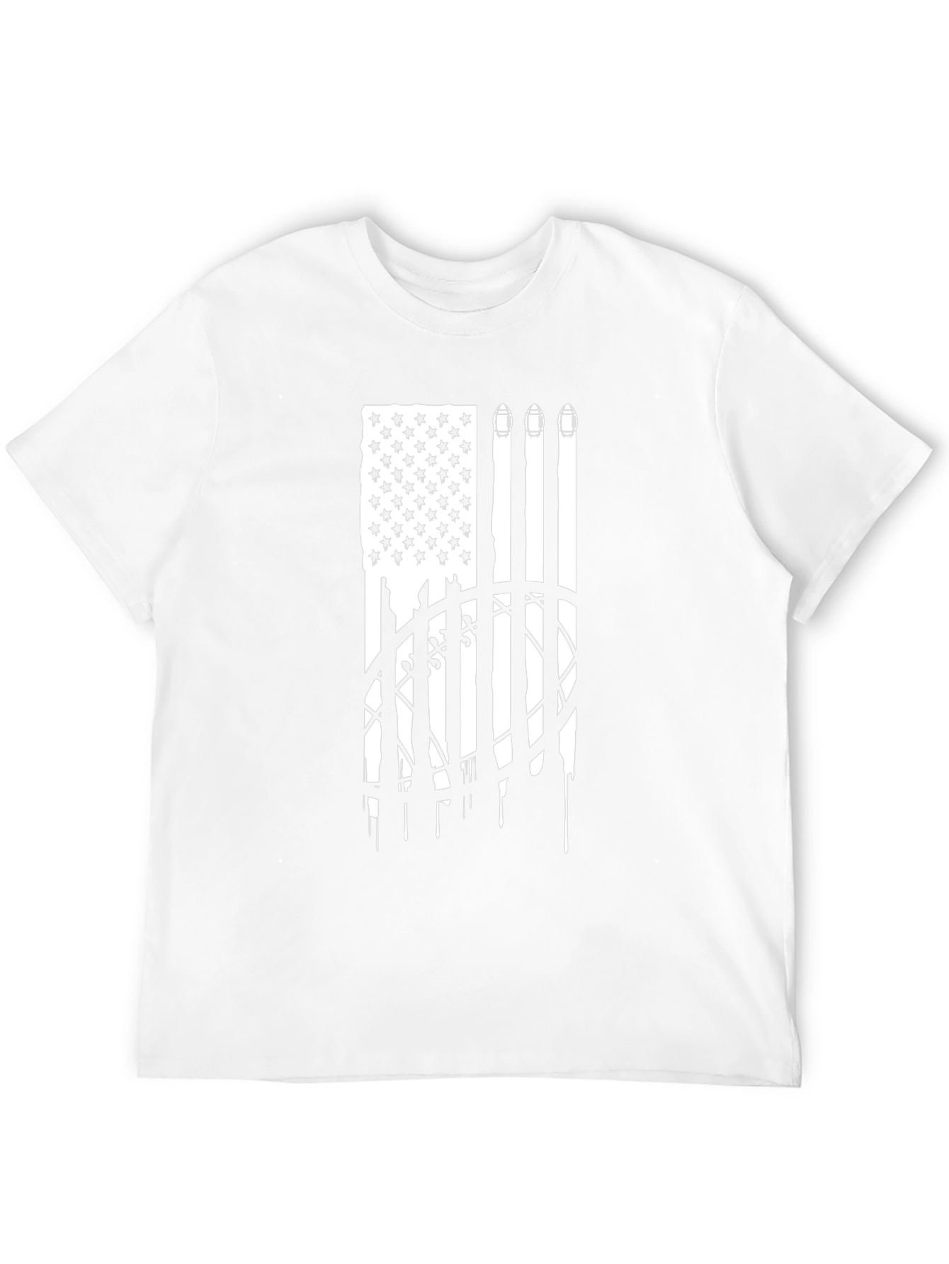 American Football Flag Graphic Tee