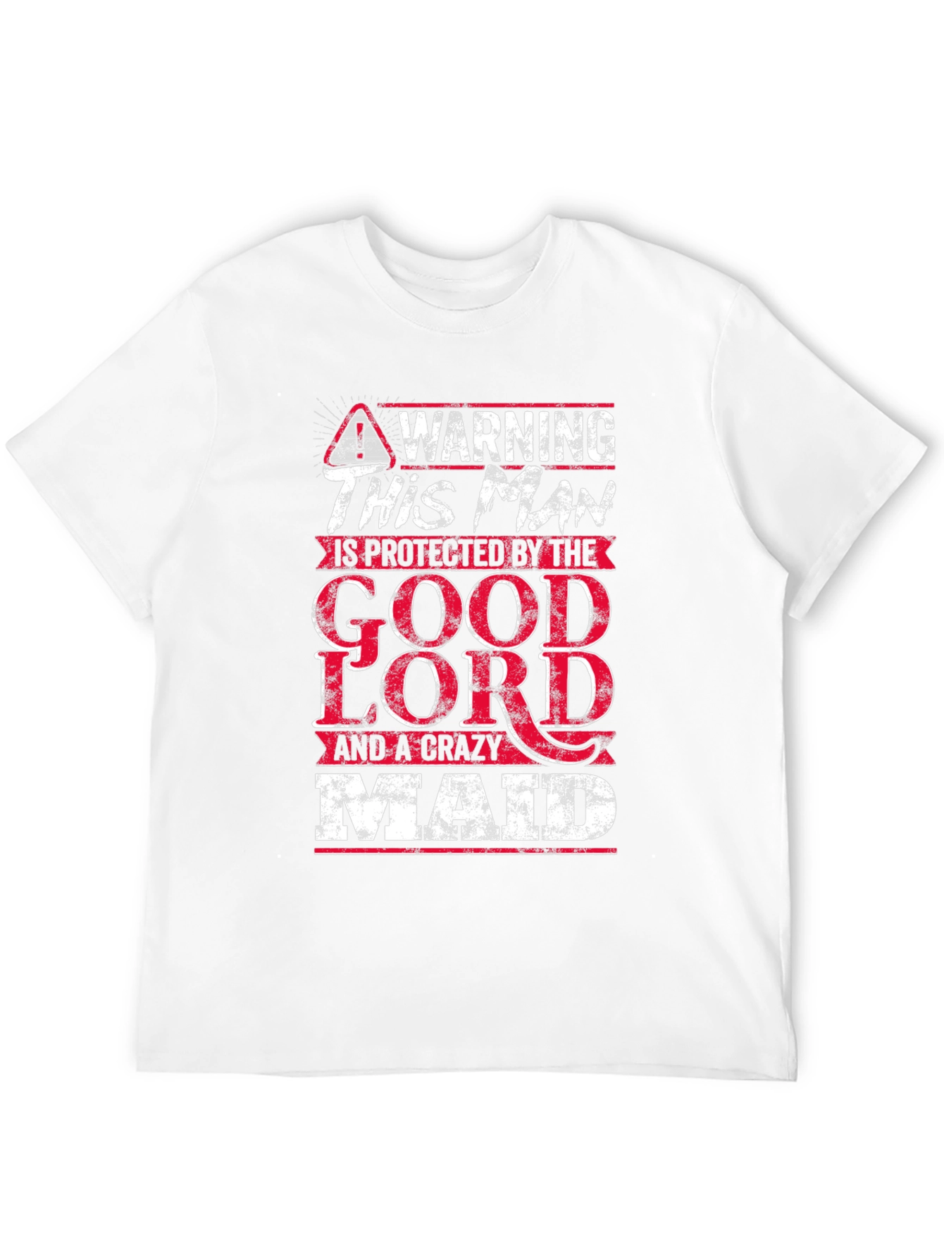 Warning This Man Is Protected T-Shirt