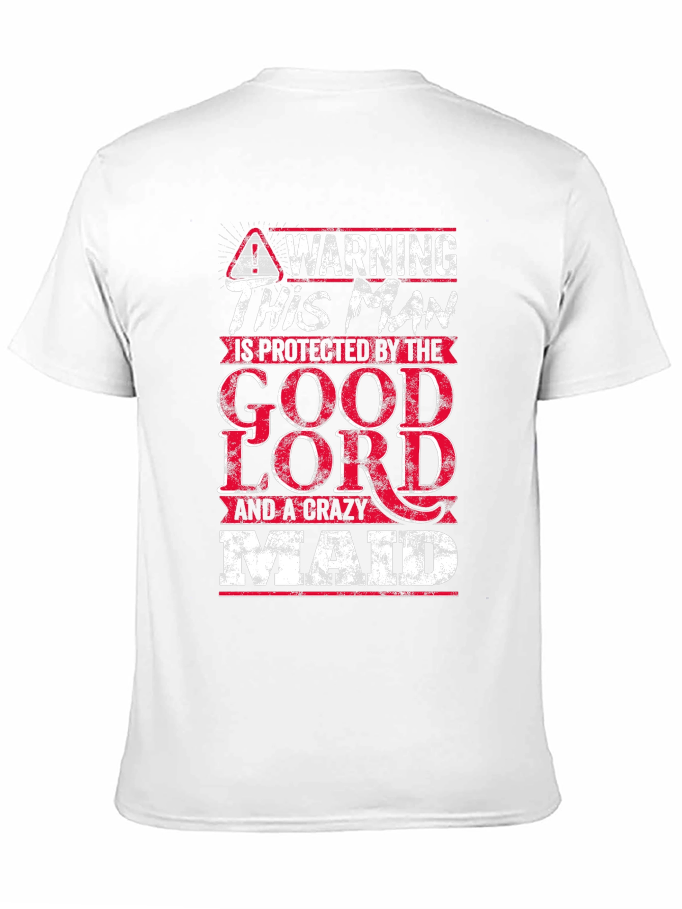 Warning This Man Is Protected T-Shirt