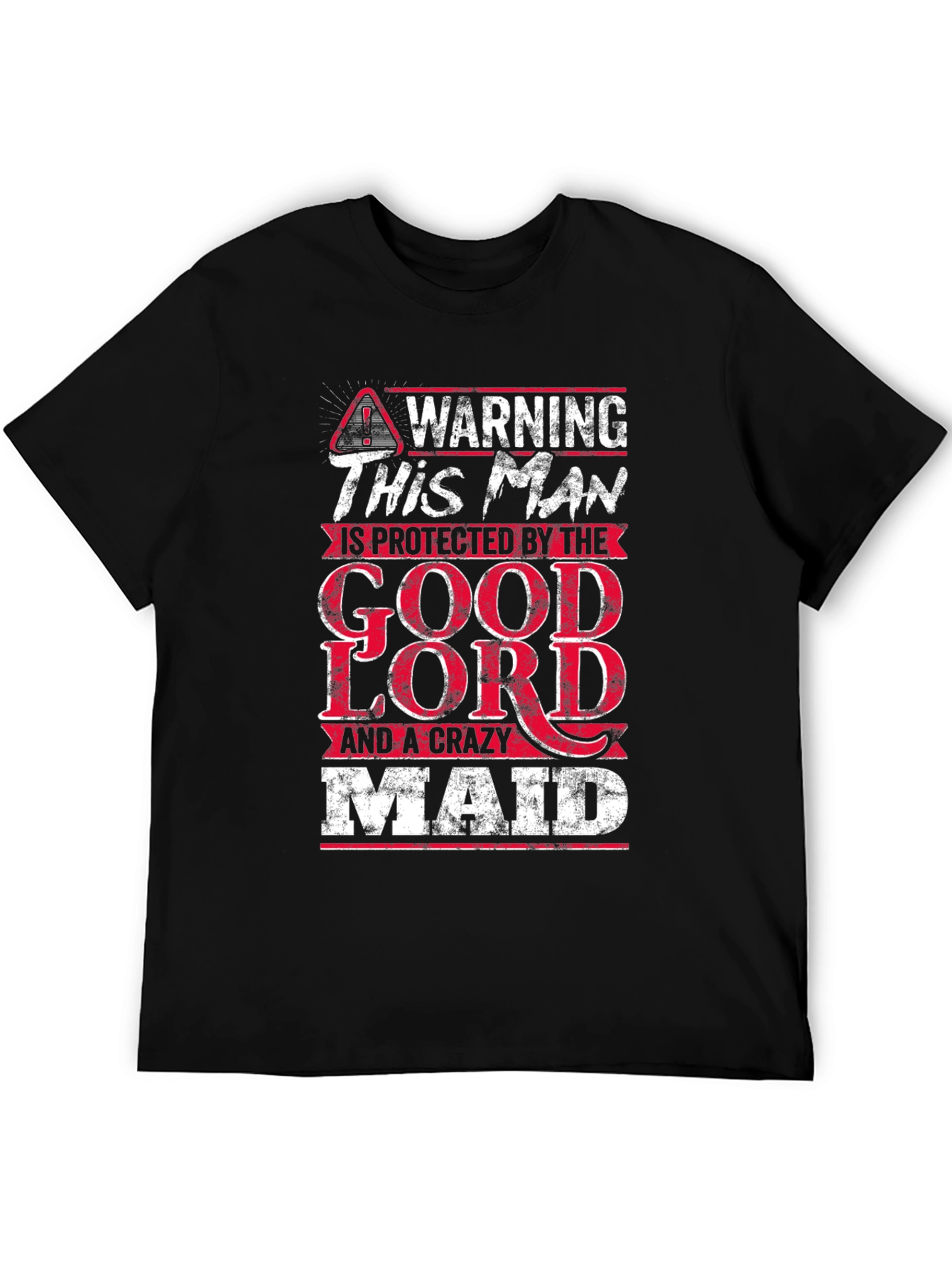 Warning This Man Is Protected T-Shirt