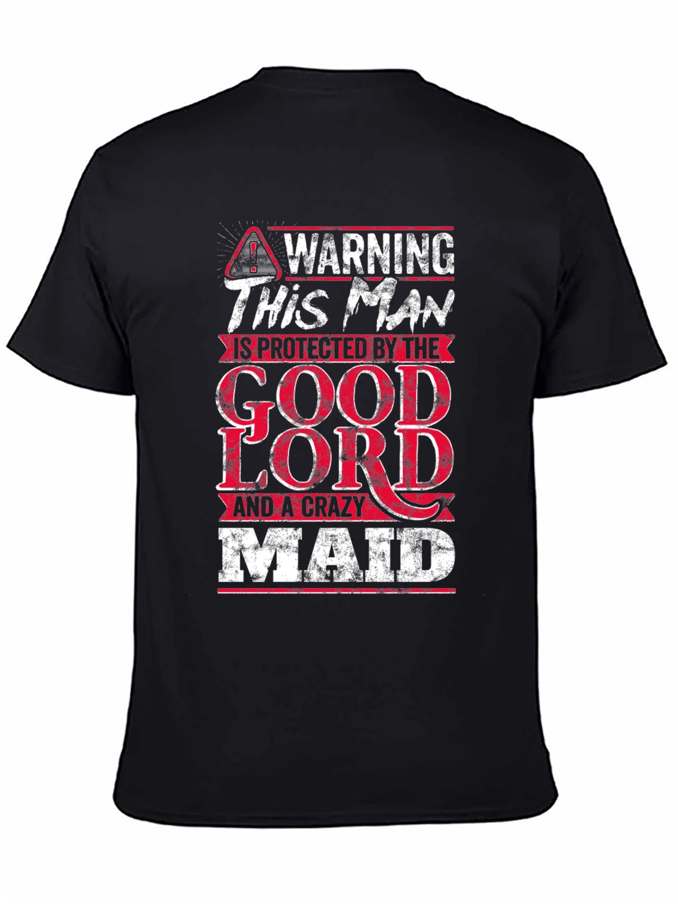 Warning This Man Is Protected T-Shirt