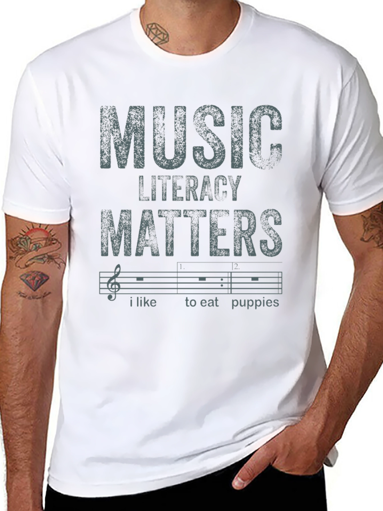 Music Literacy Matters T-Shirt