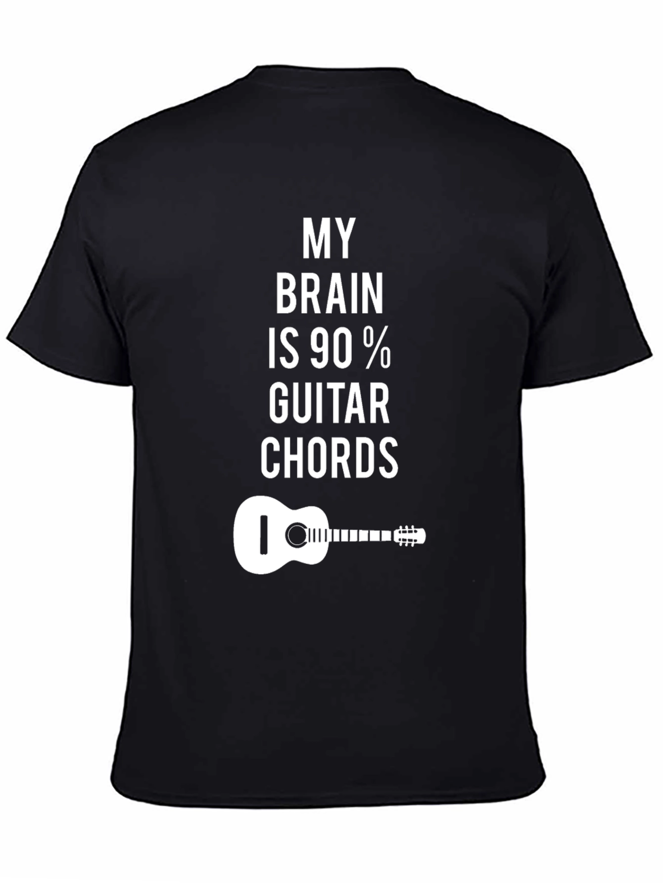 Guitar Chords Brain Tee - Musicians Statement Shirt