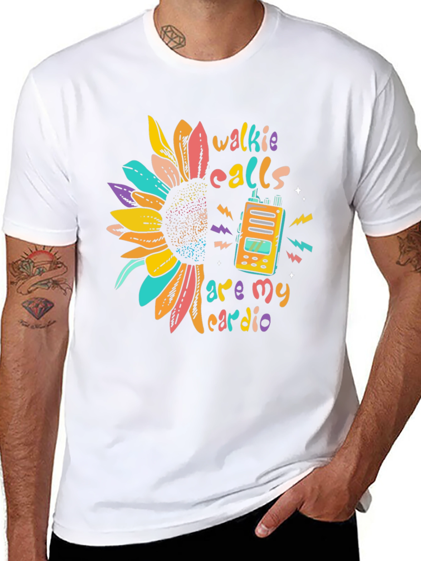 Walkie Calls Are My Cardio Graphic Tee