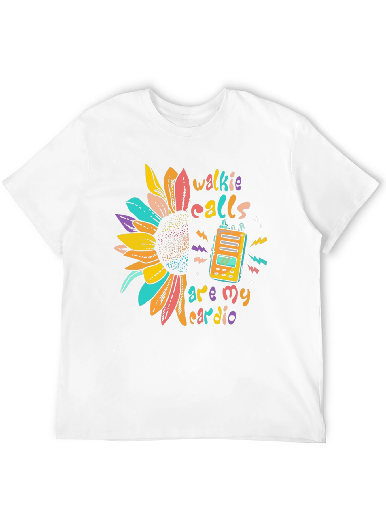 Walkie Calls Are My Cardio Graphic Tee