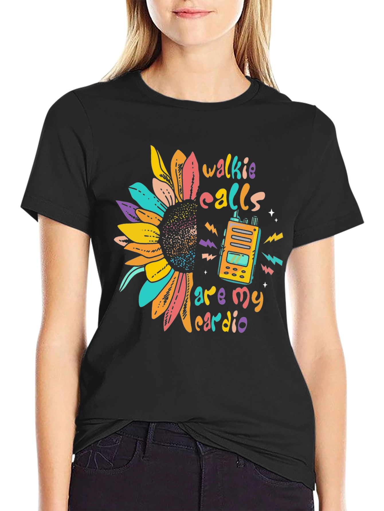 Walkie Calls Are My Cardio Graphic Tee