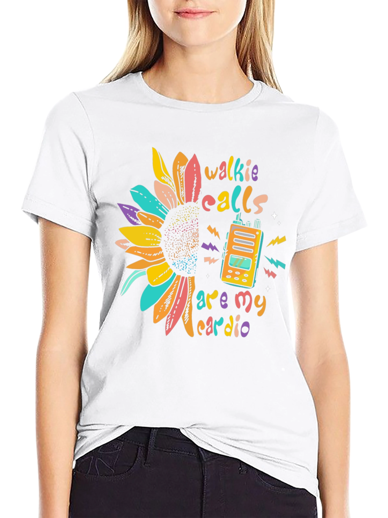 Walkie Calls Are My Cardio Graphic Tee