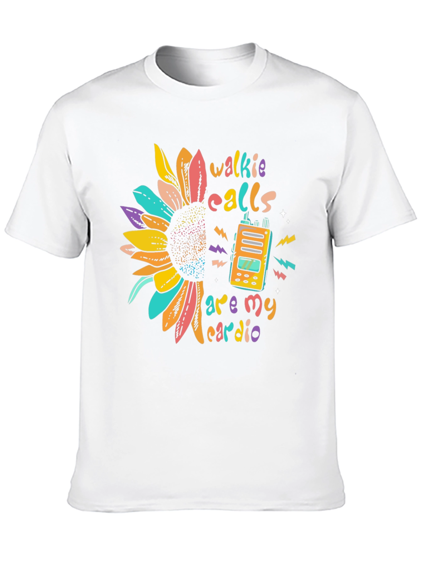 Walkie Calls Are My Cardio Graphic Tee