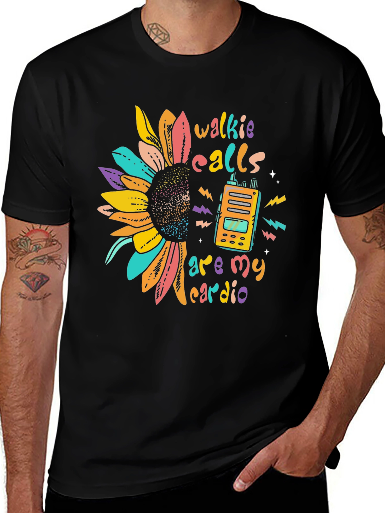 Walkie Calls Are My Cardio Graphic Tee