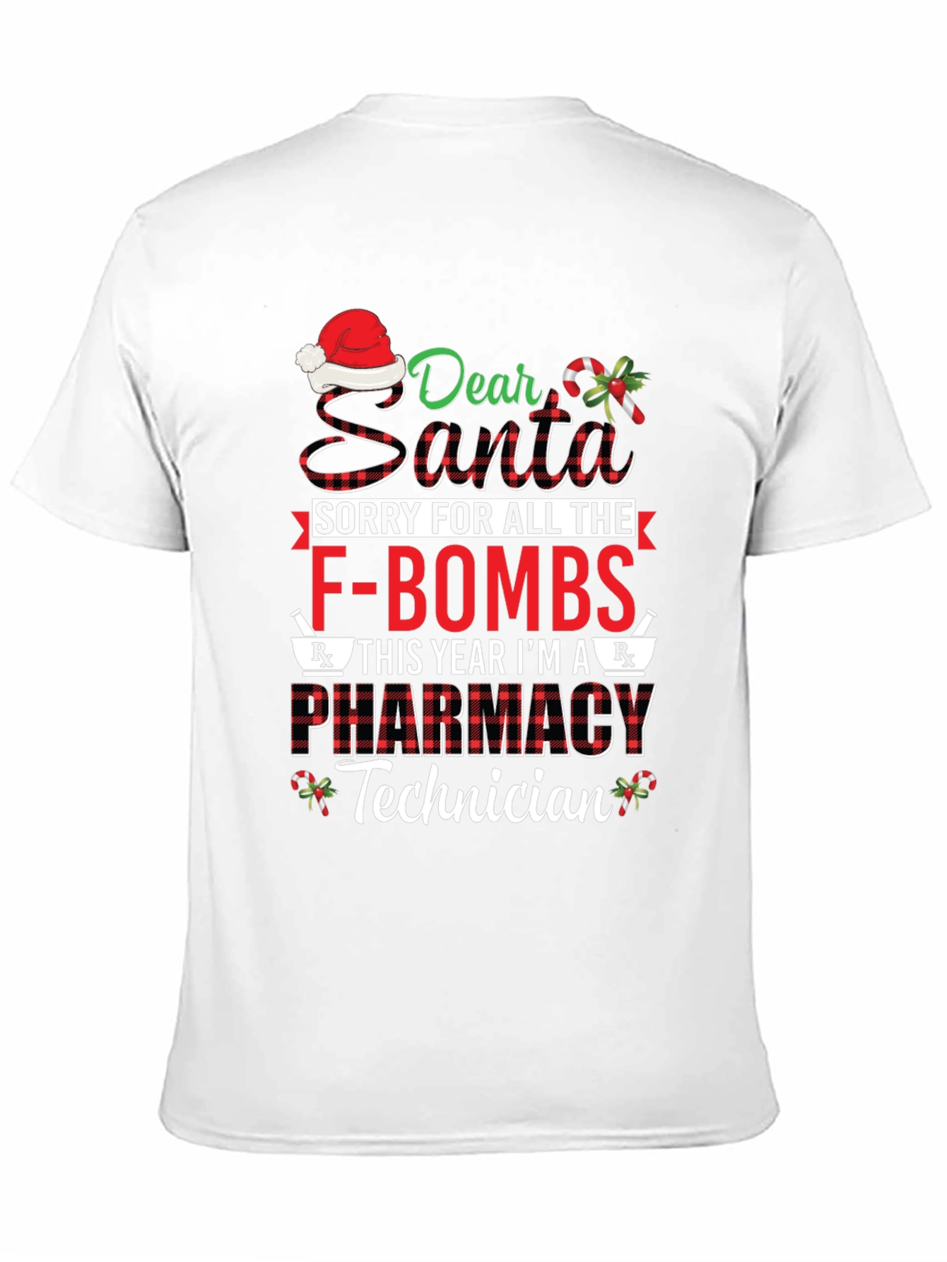 Funny Pharmacy Technician Christmas T-Shirt