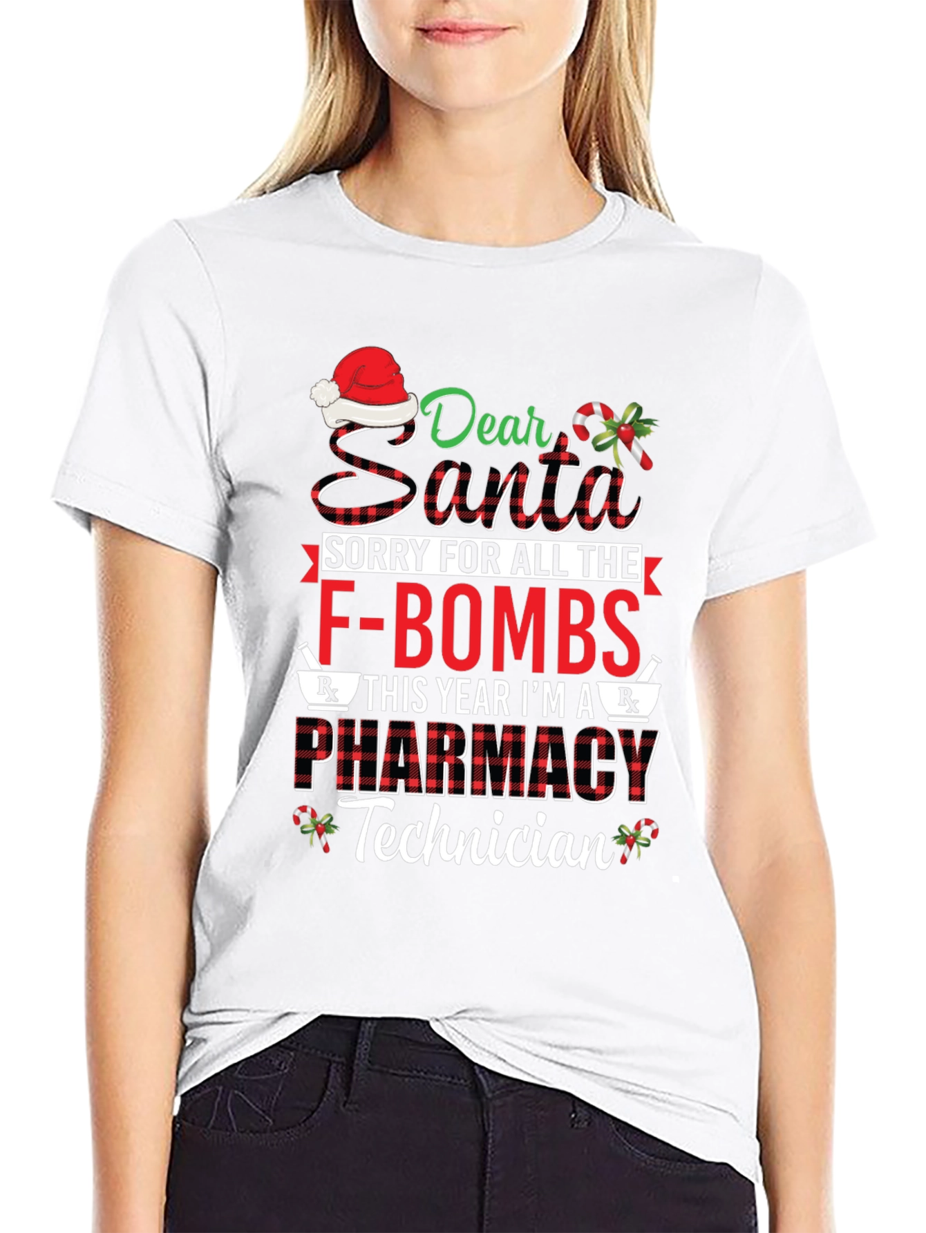 Funny Pharmacy Technician Christmas T-Shirt