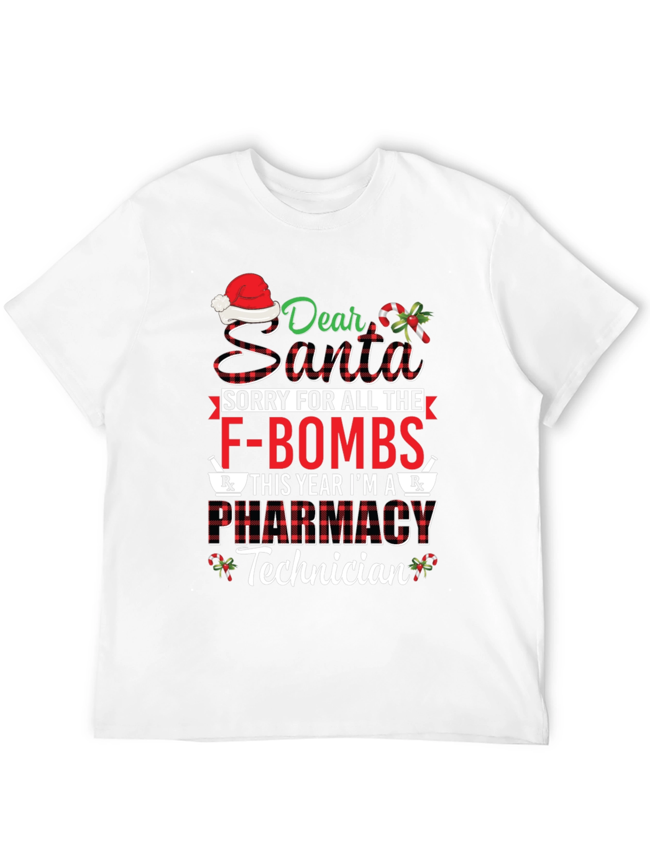 Funny Pharmacy Technician Christmas T-Shirt
