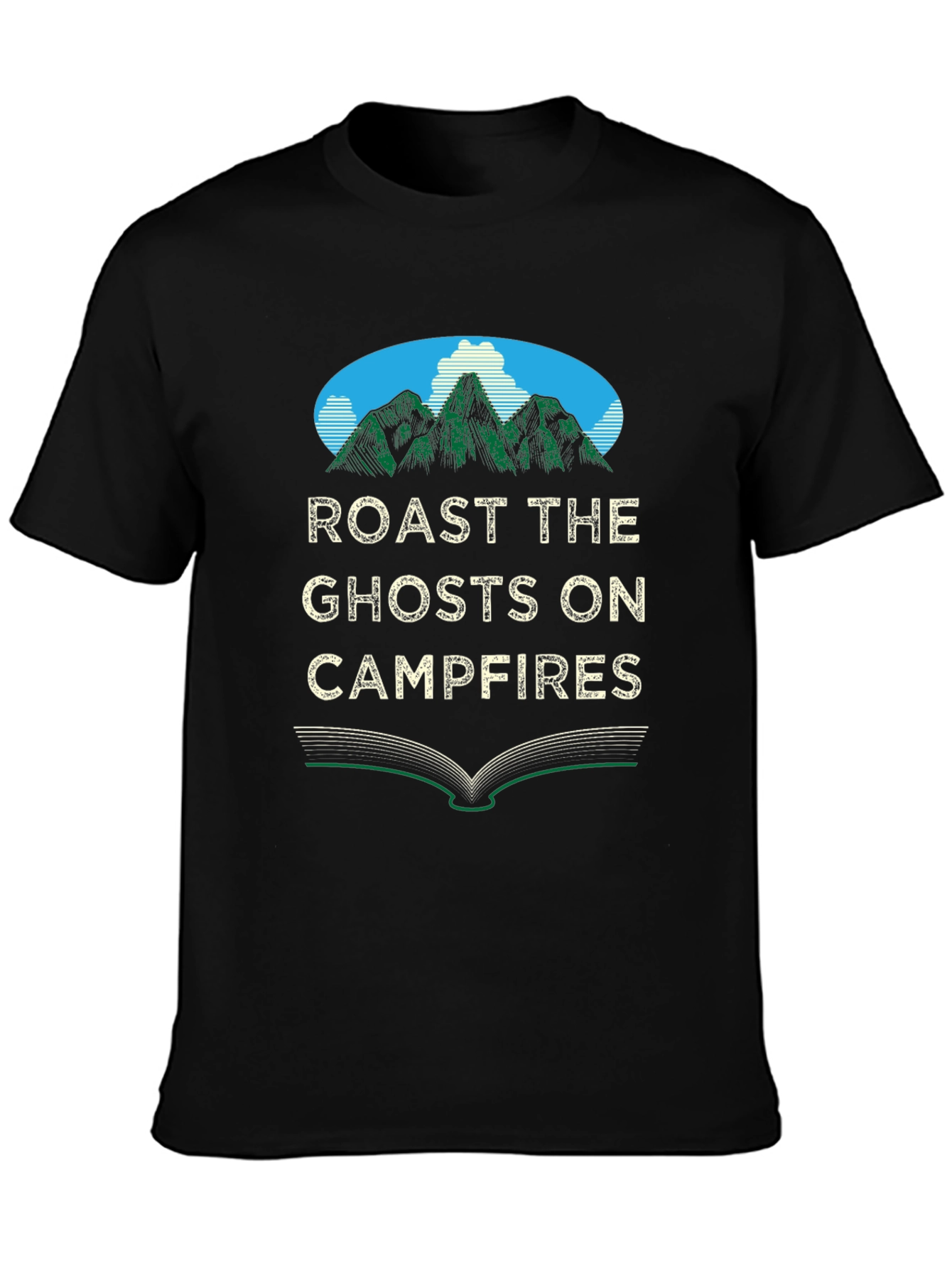 Roast The Ghosts On Campfires Graphic Tee