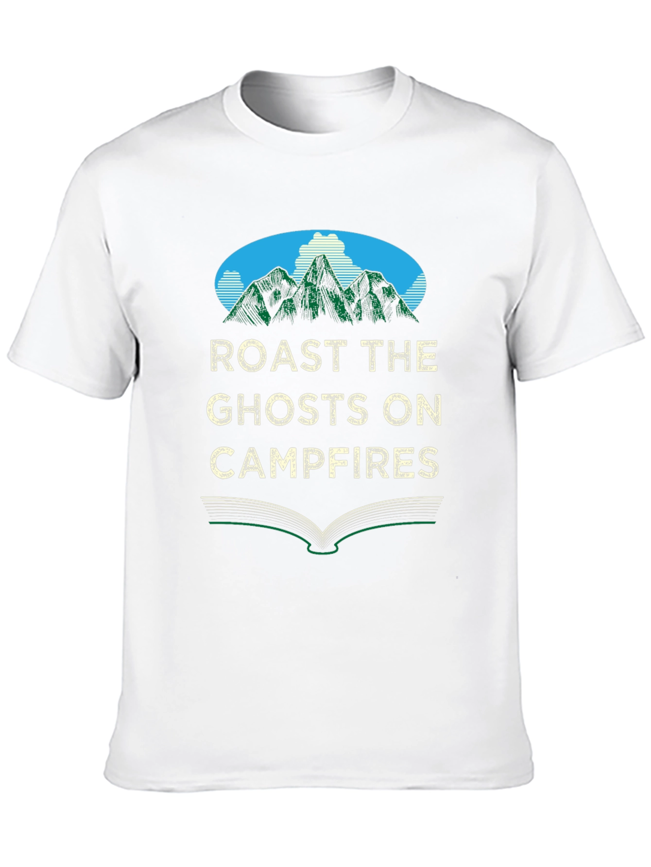 Roast The Ghosts On Campfires Graphic Tee
