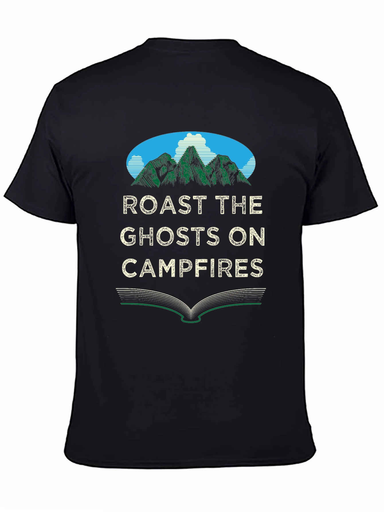 Roast The Ghosts On Campfires Graphic Tee