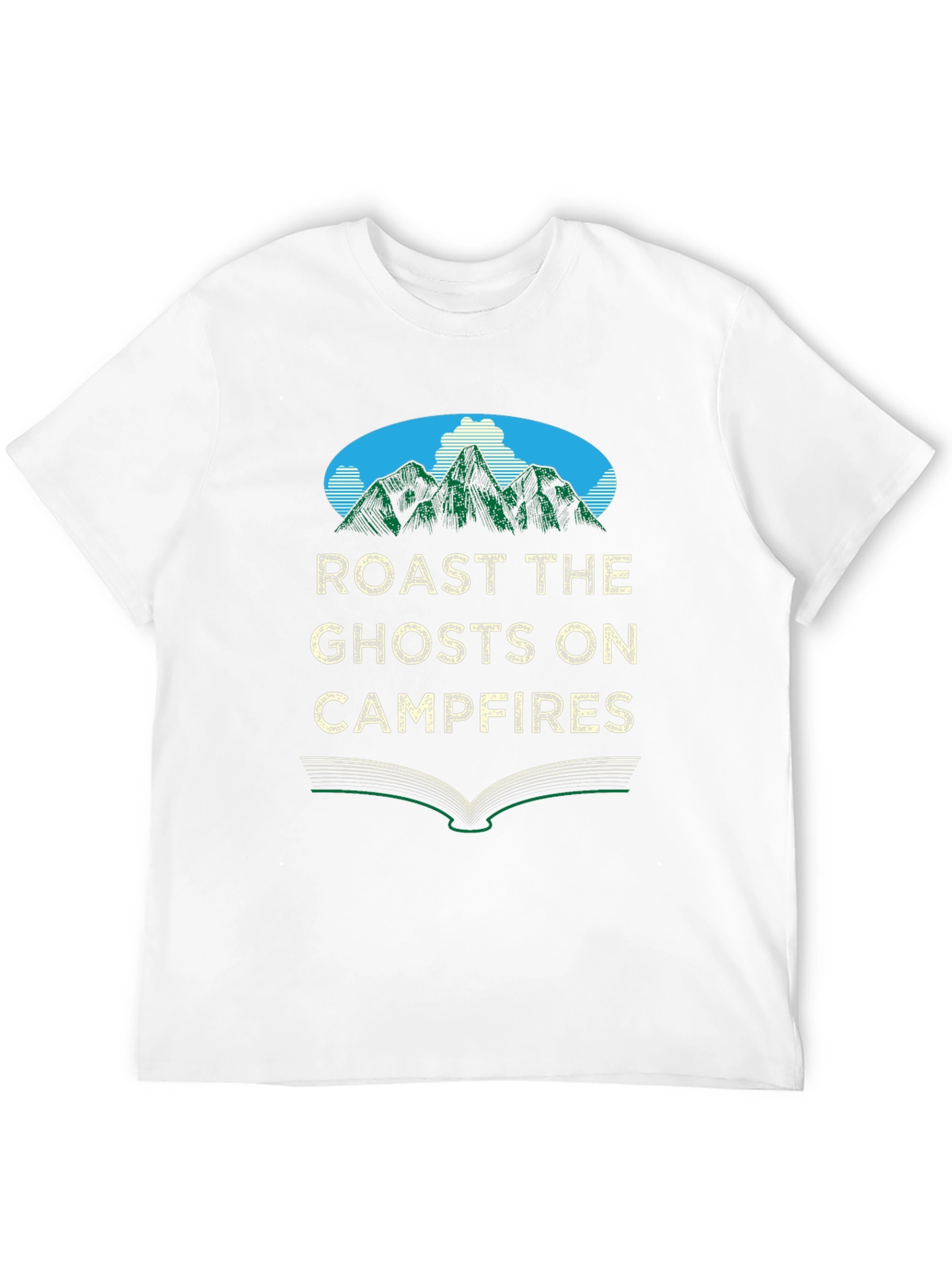 Roast The Ghosts On Campfires Graphic Tee