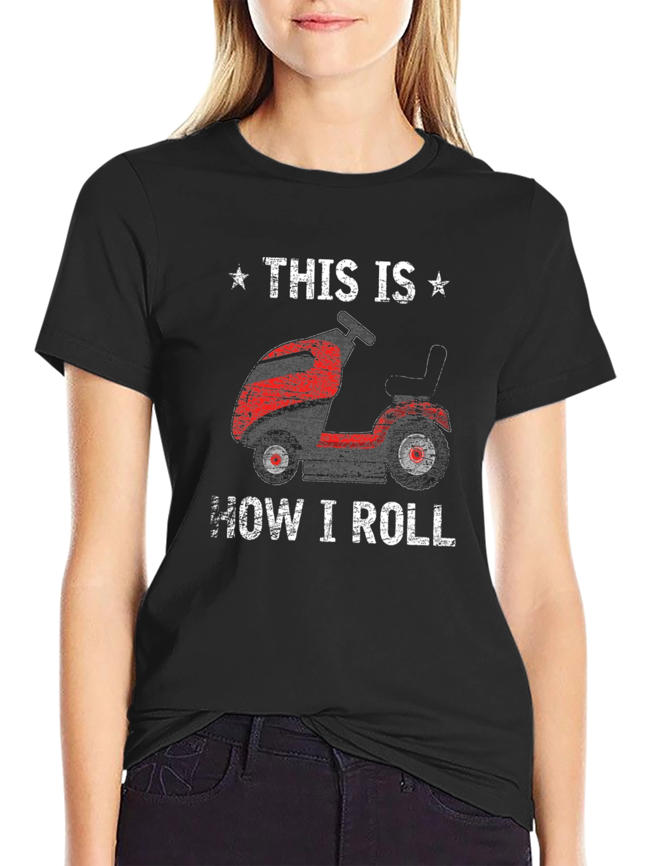 This is How I Roll - Lawn Mower T-Shirt